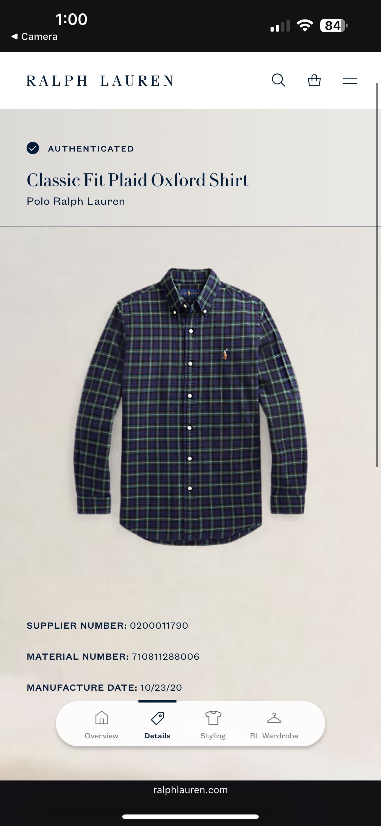 Polo Ralph Lauren Polo Ralph Lauren Button-Down Shirt Size US M / EU 48-50 / 2 - 5 Thumbnail