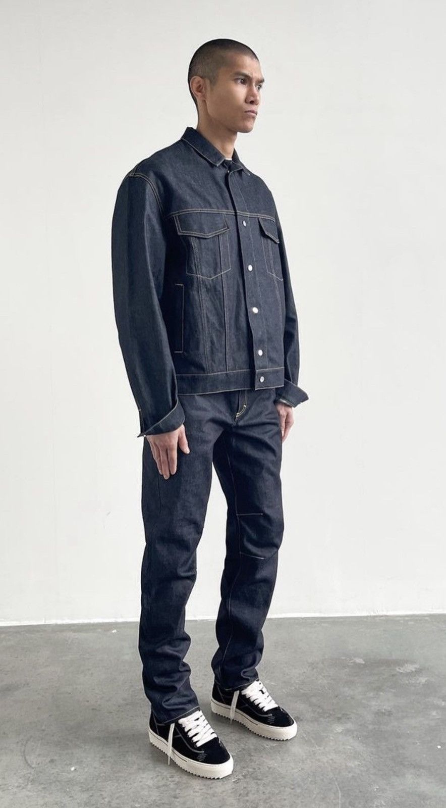 Represent Clo. Represent clo Baggy Raw Denim FW22 Size US 33 - 2 Thumbnail
