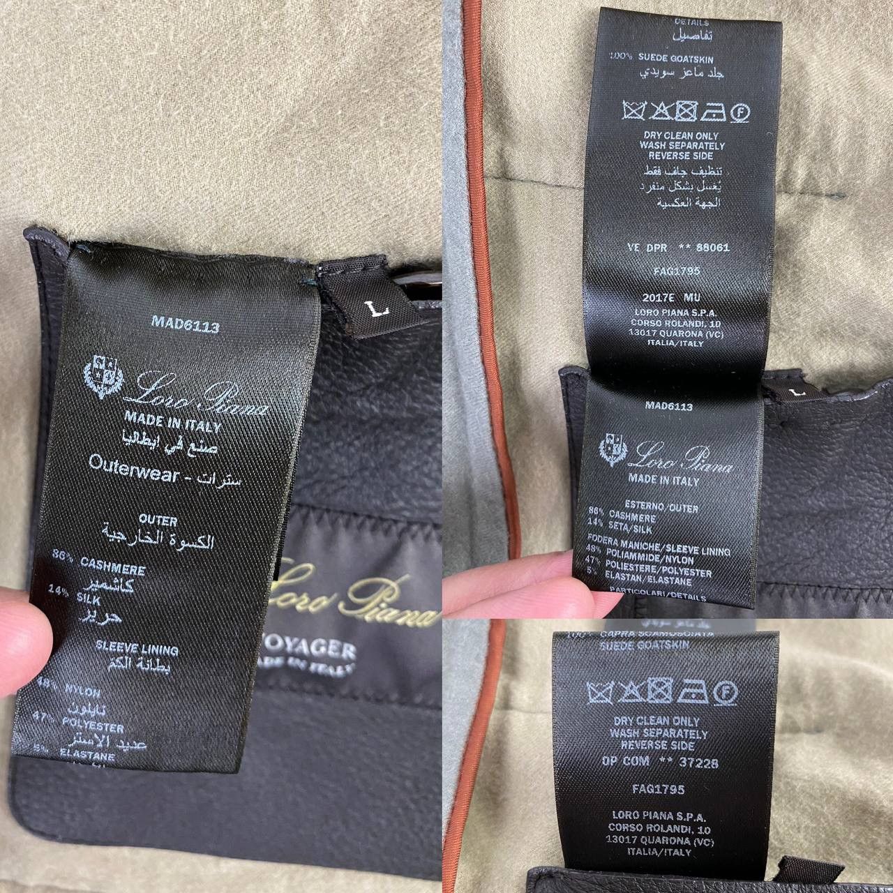 Loro Piana Loro Piana Voyager Cashmere zip hoodie size L Size US L / EU 52-54 / 3 - 14 Thumbnail