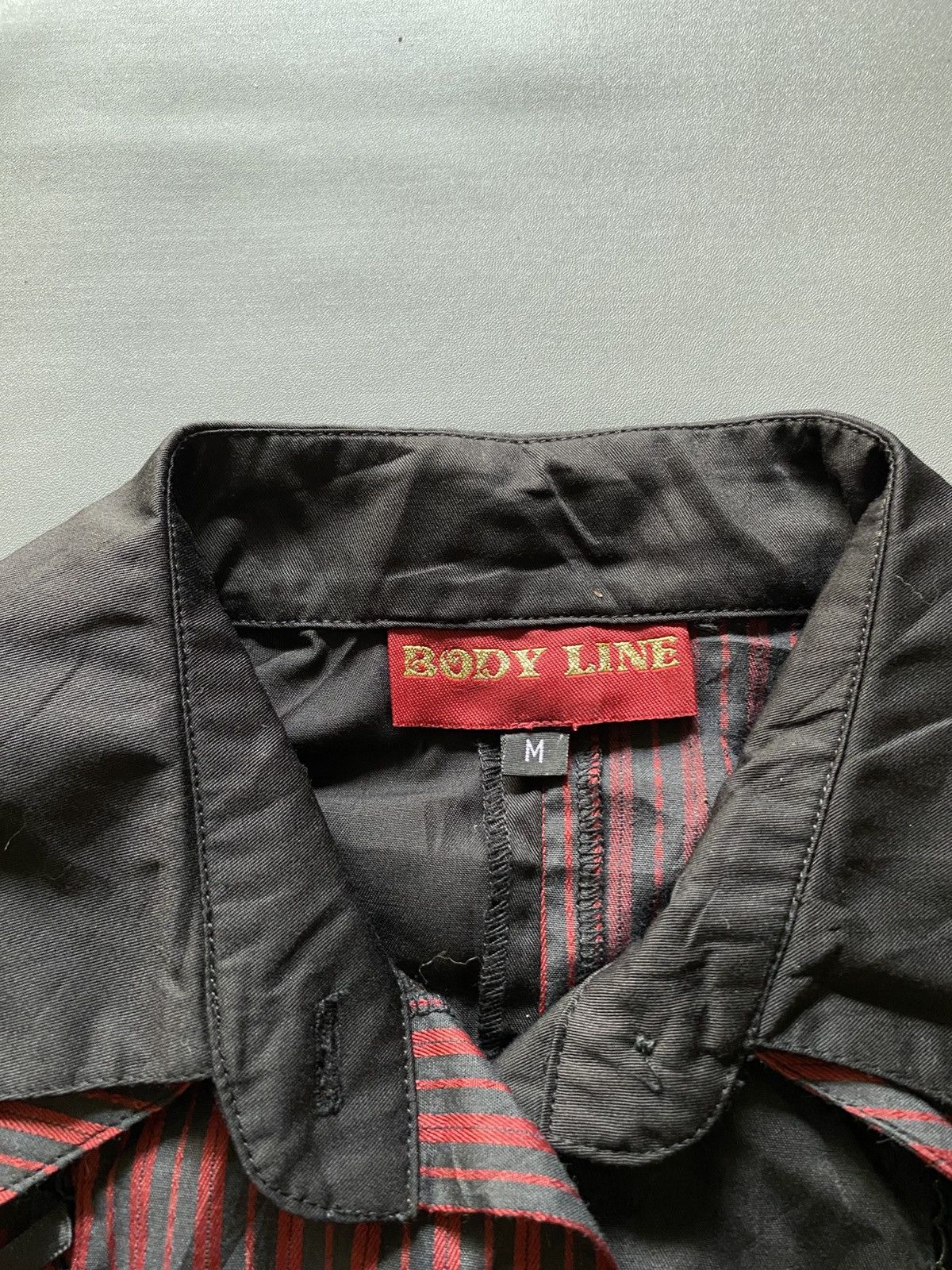 Japanese Brand Body Line Gothic Bondage Shirt Size M / US 6-8 / IT 42-44 - 4 Thumbnail
