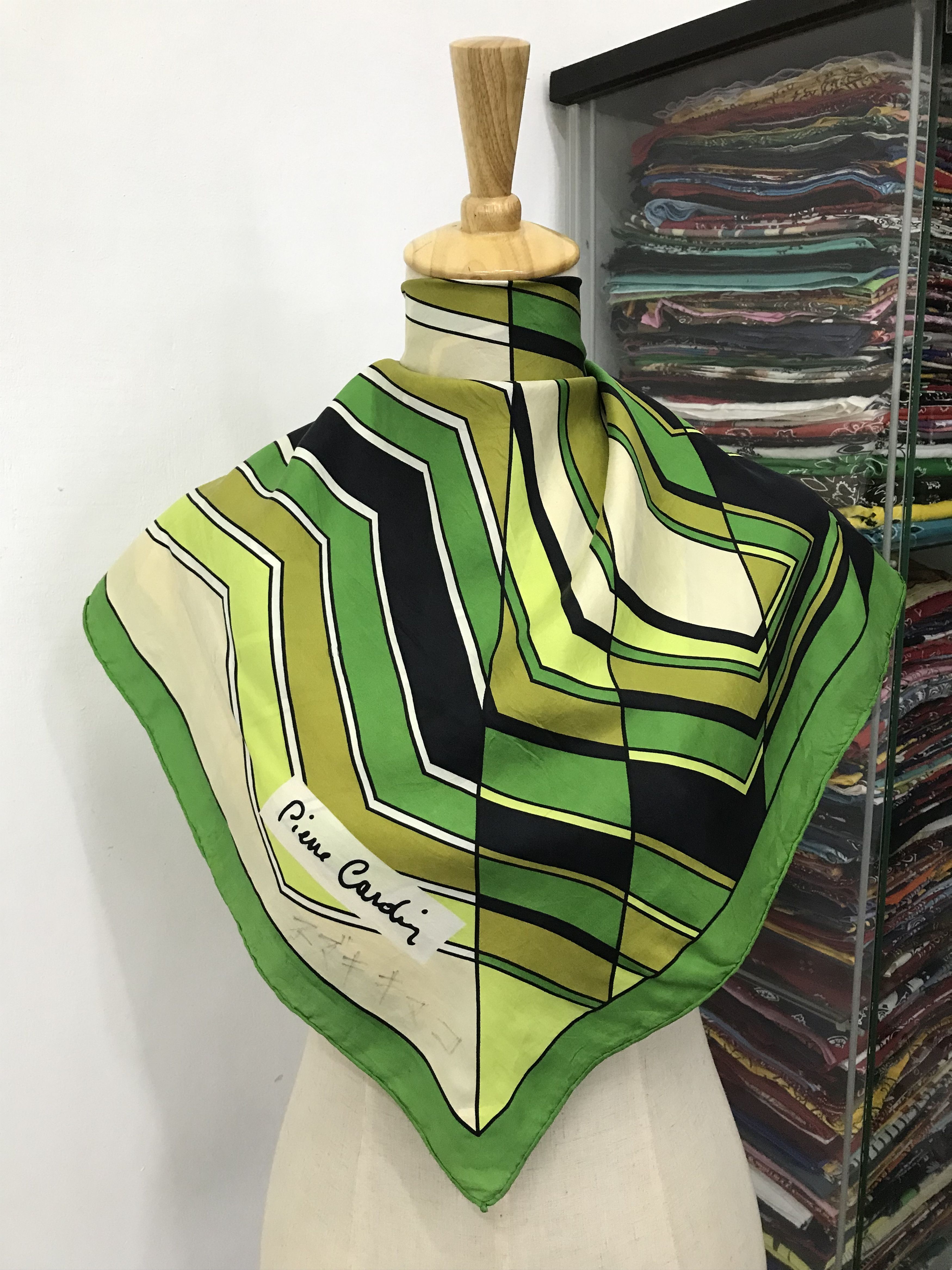 Pierre Cardin Vintage Pierre Cardin Silk Scarf Size ONE SIZE - 1 Thumbnail