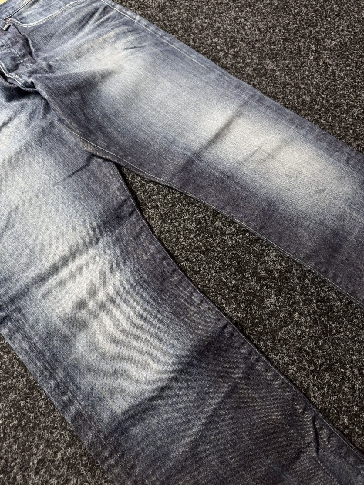 G-Star 00s G-Star RAW 3301 Distressed Hem LGB Opium Punk Jeans Y2K Size US 32 / EU 48 - 6 Thumbnail