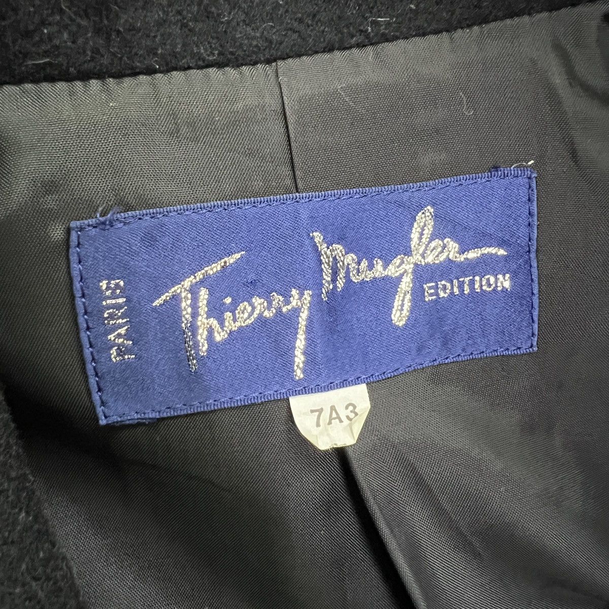 Mugler 🔥 VINTAGE THIERRY MUGLER ONE BUTTON COAT Size M / US 6-8 / IT 42-44 - 12 Thumbnail