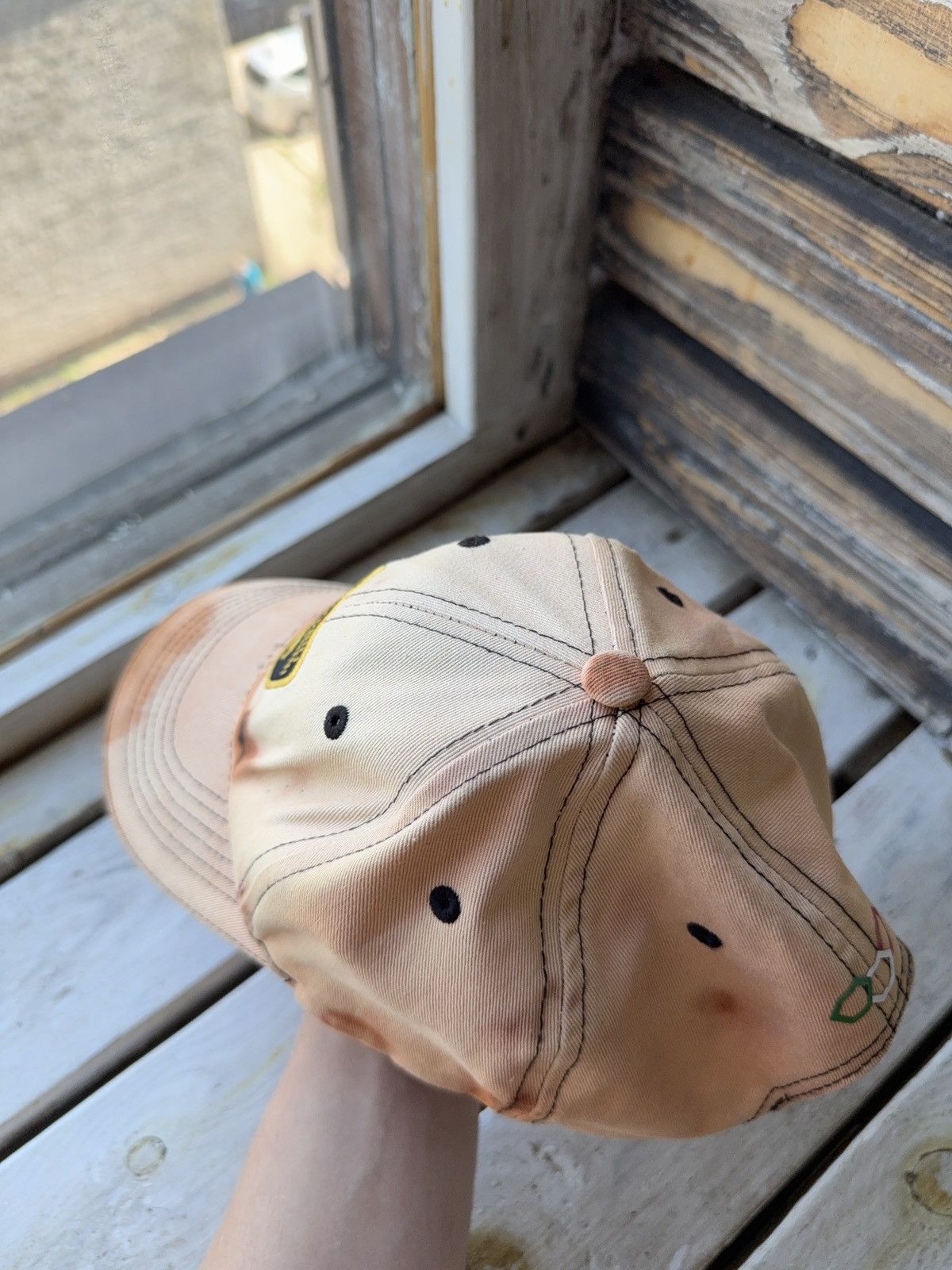Lamborghini Official Lamborghini Cap Distressed Burn Fade Style Hat Cap Size ONE SIZE - 9 Thumbnail