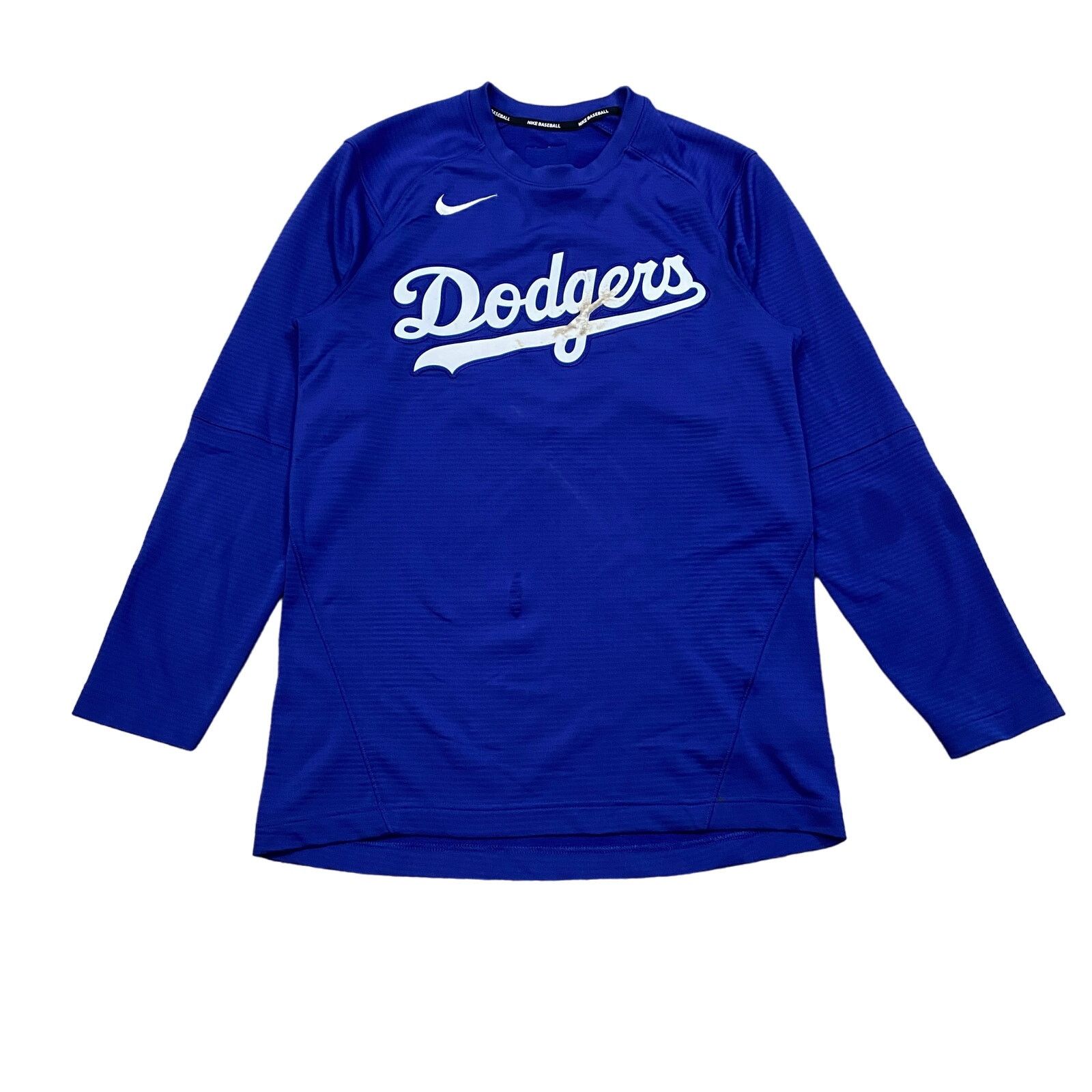 MLB × Nike Nike MLB LA Dodgers Dri Fit Long Sleeve Shirt Men's S Size US S / EU 44-46 / 1 - 1 Thumbnail