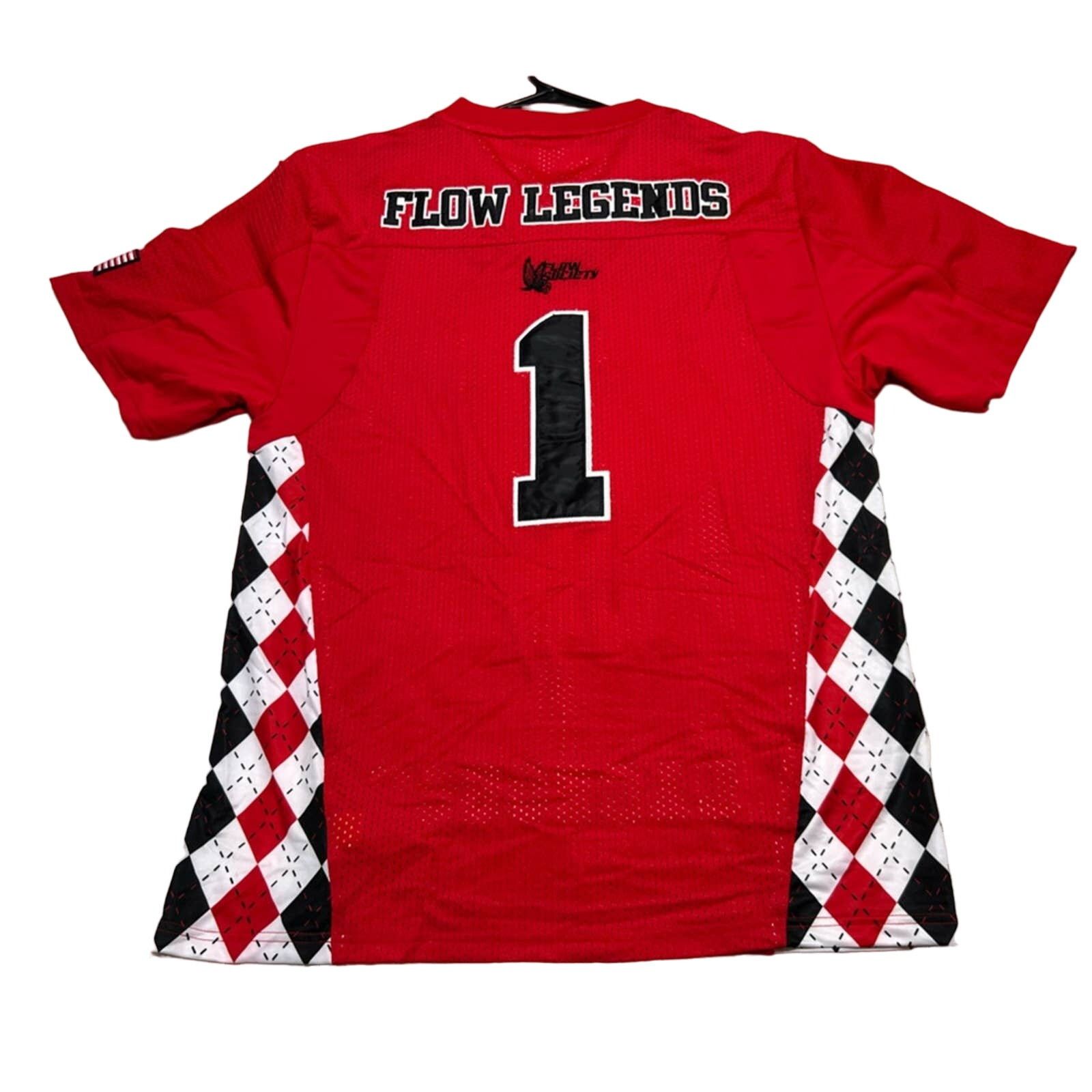 Other Flow Society Lacrosse Jersey Argyle Side Stitched New w/Tags Size US S / EU 44-46 / 1 - 2 Thumbnail
