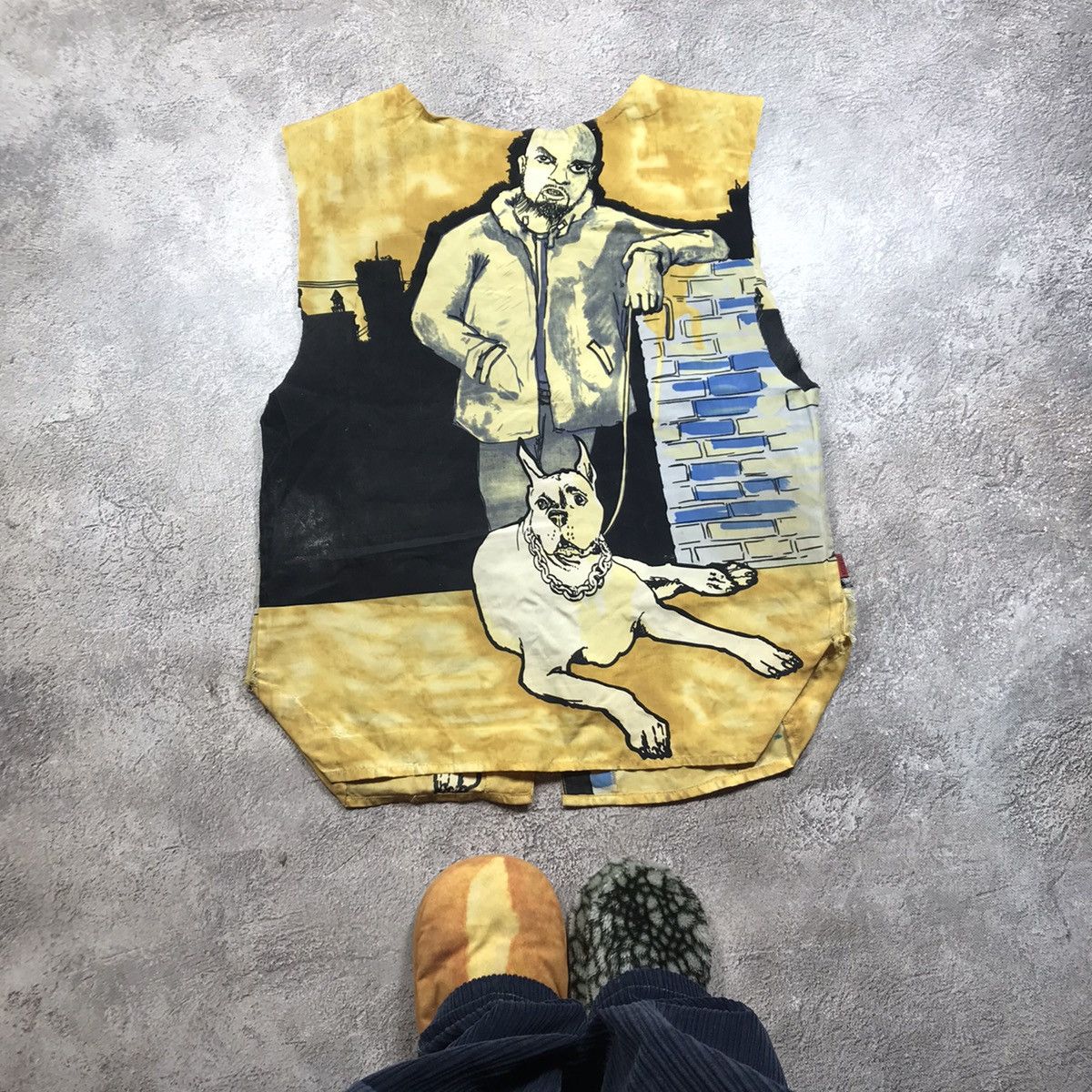 Vintage Vintage 90s Y2K Graphic Tee Sun Faded Streetwear Oversized X Size US XL / EU 56 / 4 - 4 Thumbnail