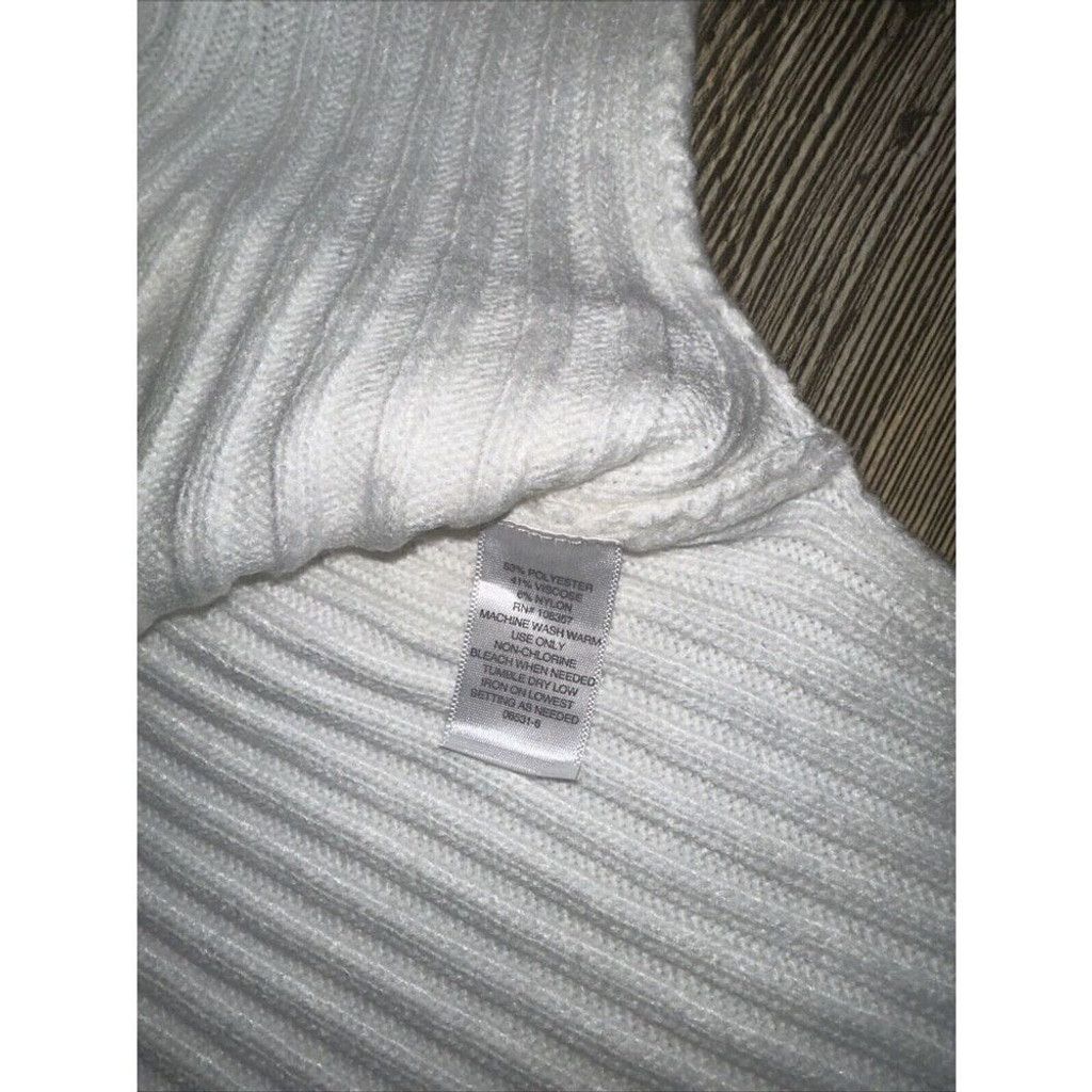 Liz Claiborne Liz Claiborne Crema Sleeveless Turtleneck Sweater. Large. 10 Size L / US 10 / IT 46 - 7 Thumbnail
