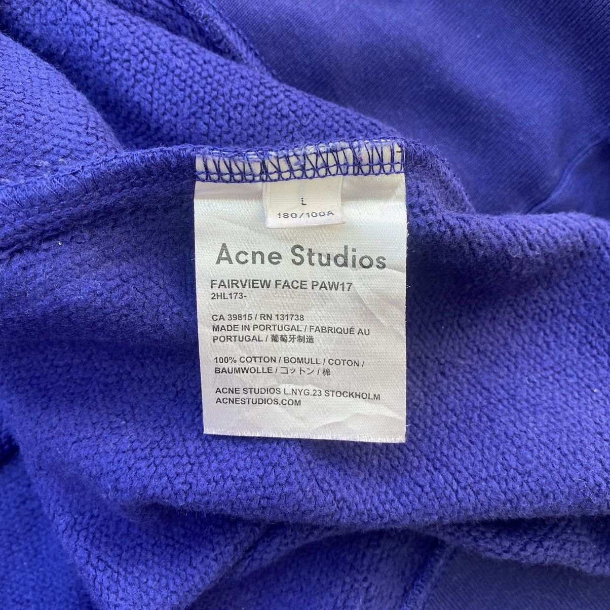 Acne Studios Acne Studios Fairview Face Paw17 Sweatshirt Size US L / EU 52-54 / 3 - 5 Thumbnail