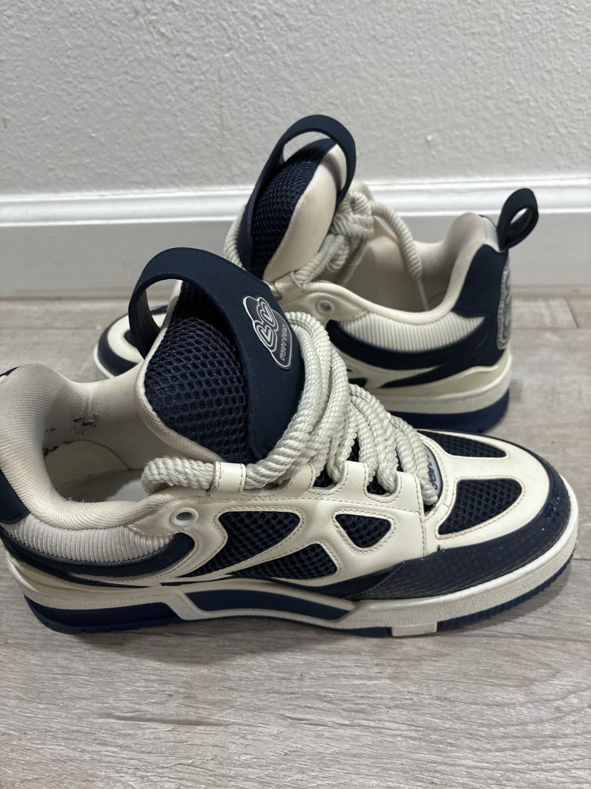 Louis Vuitton Louis Vuitton Skates Navy blue Size US 5.5 / IT 35.5 - 6 Thumbnail