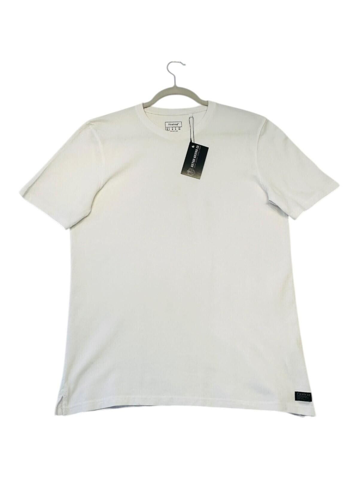 Firetrap Firetrap T-Shirt Men's UK Size XL White Short Sleeve Size US XL / EU 56 / 4 - 2 Thumbnail