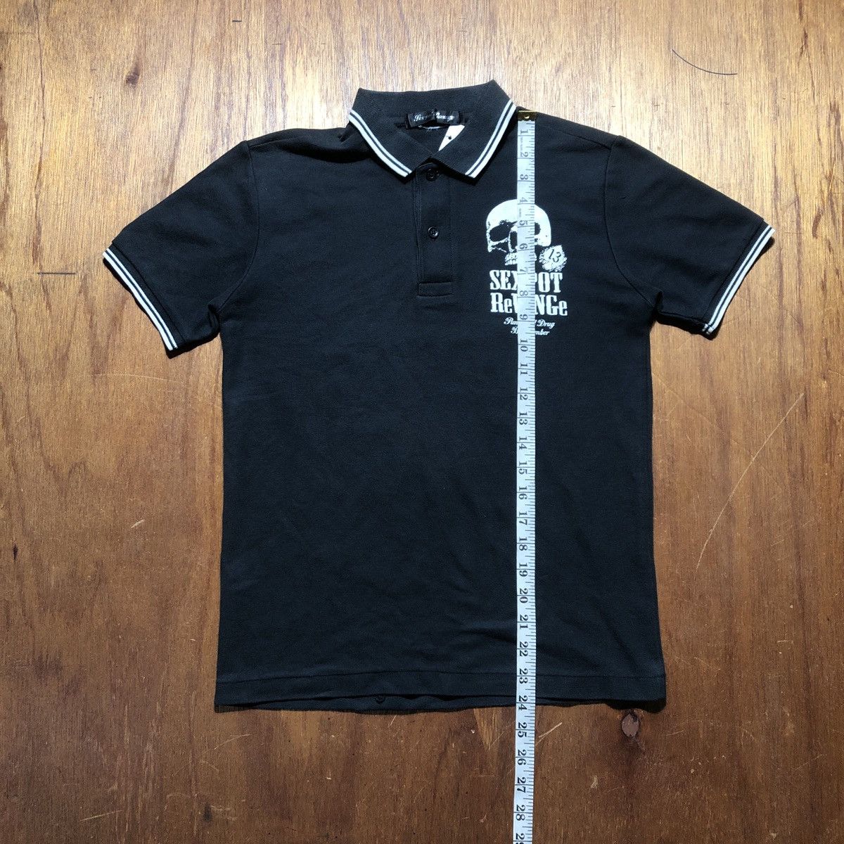 Japanese Brand × Other Sexpot Revenge Collar T-Shirt Size US XS / EU 42 / 0 - 10 Thumbnail