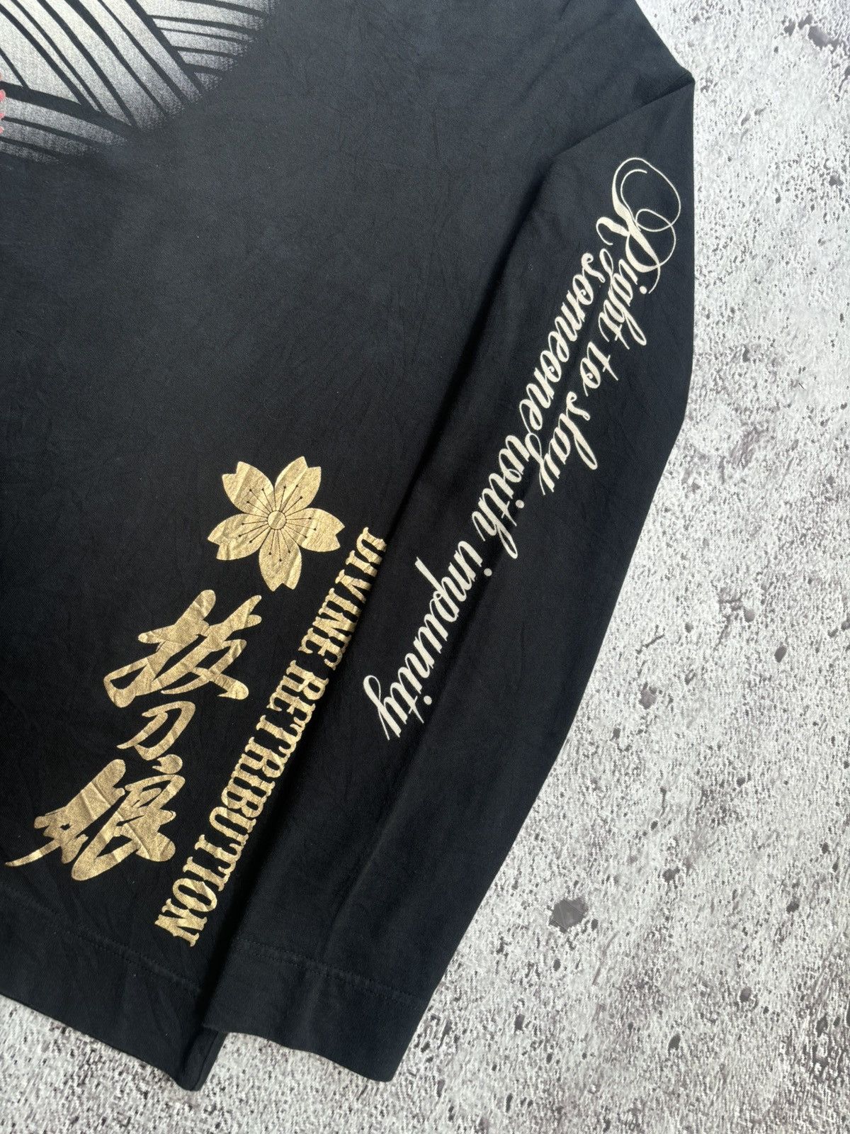 Karakuri Tamashii Japanese Divine Retribution longsleeve Size US XL / EU 56 / 4 - 4 Thumbnail
