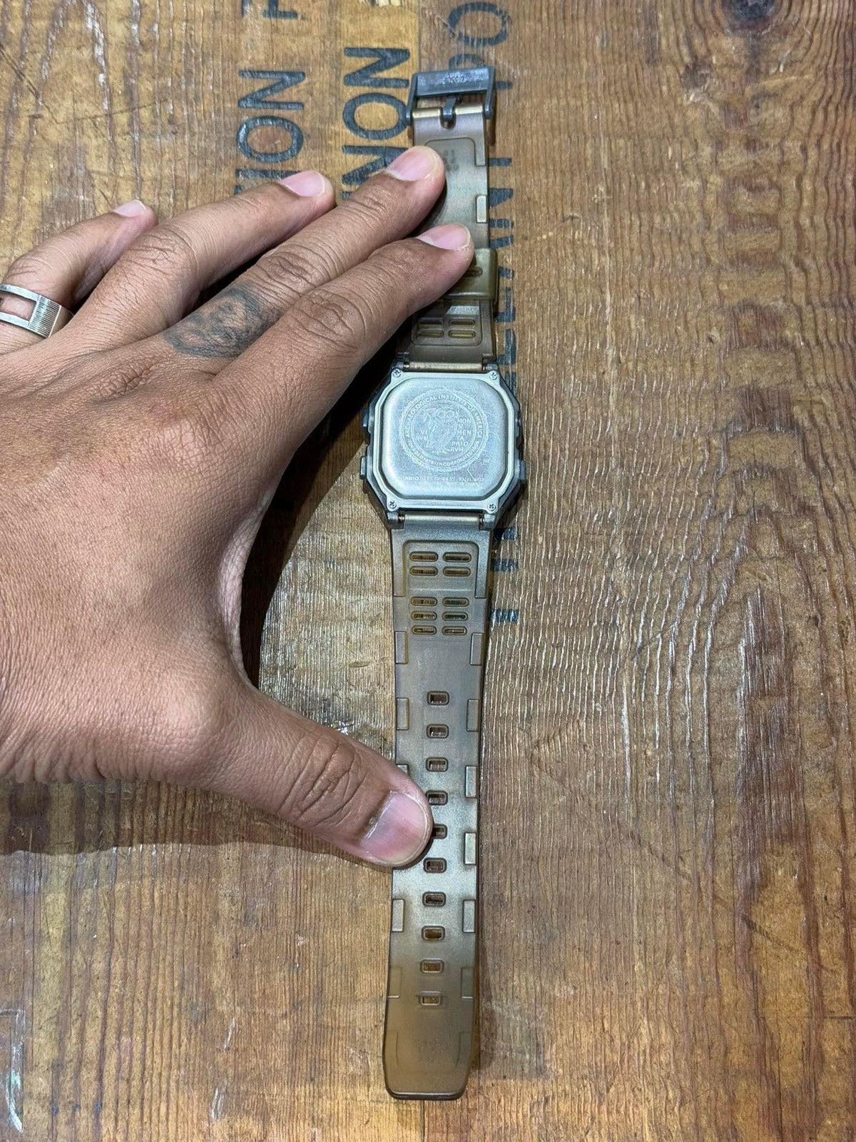 Casio Rare Vintage Casio X Hysteric Glamour DB81 Data Bank Size ONE SIZE - 5 Thumbnail