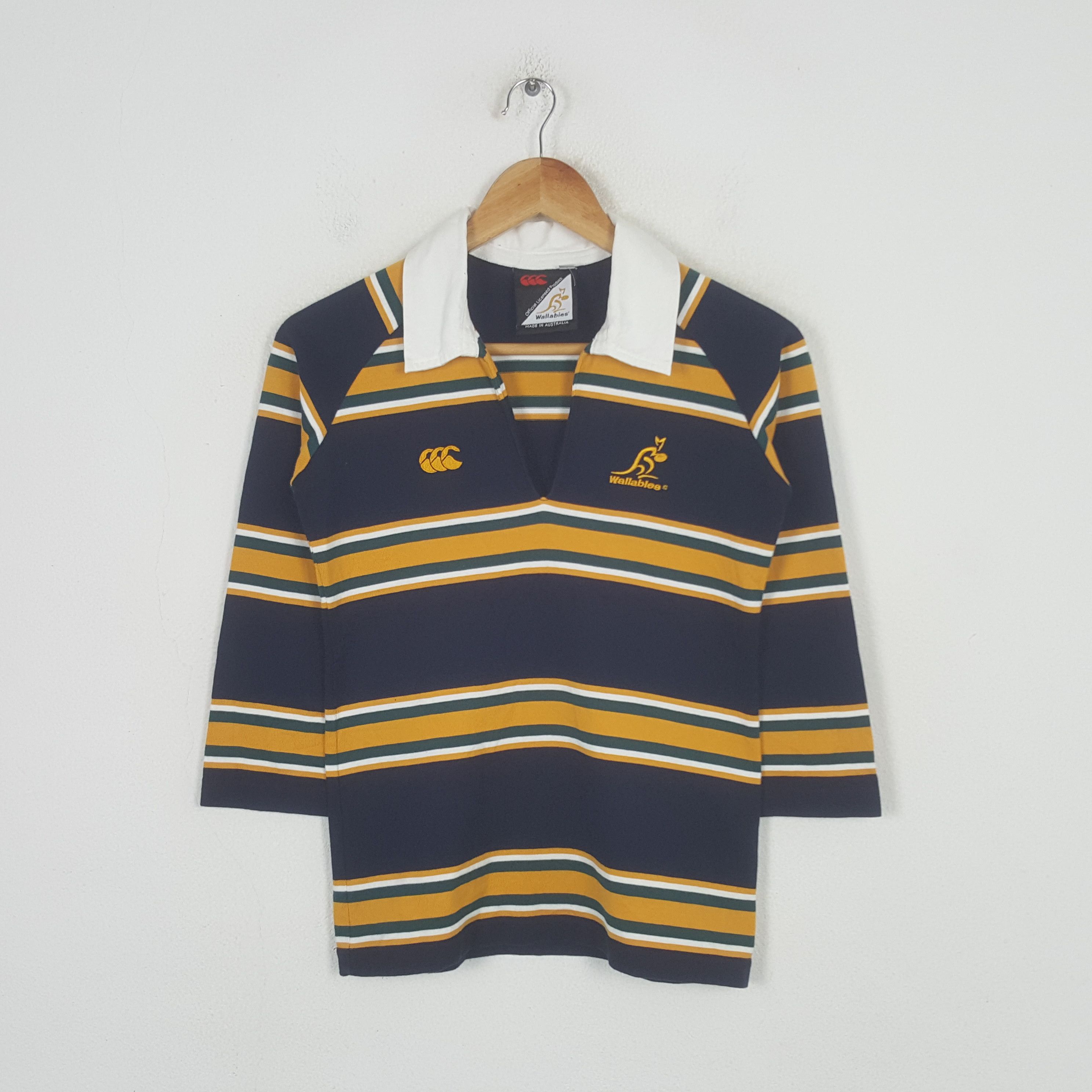 Canterbury of New Zealand Vintage Canterbury Of New Zealand Wallabies Polos C301N44 Size US XS / EU 42 / 0 - 1 Thumbnail