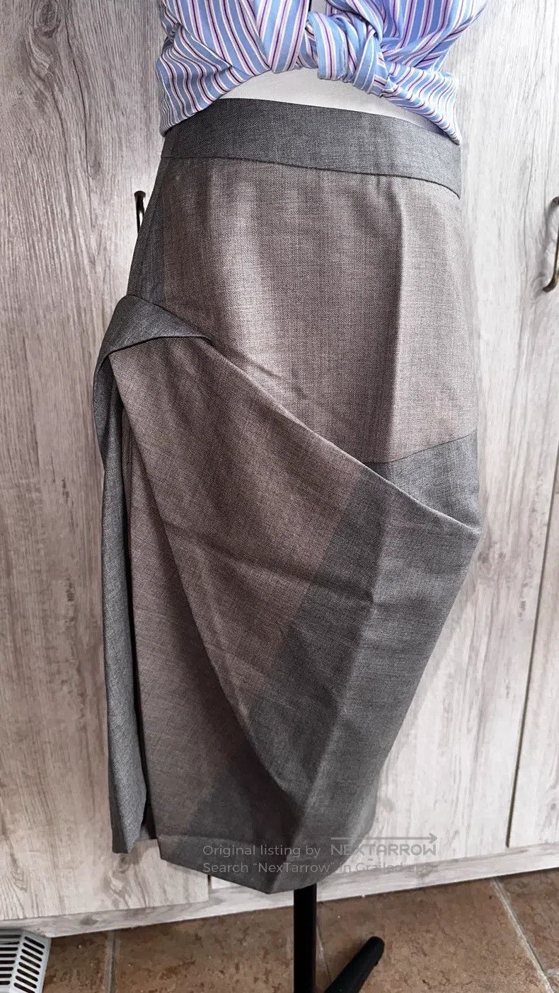 Vivienne Westwood Vivienne Westwood Irregular skirt, blue-gray, has a liftin Size 26" / US 2 / IT 38 - 3 Thumbnail