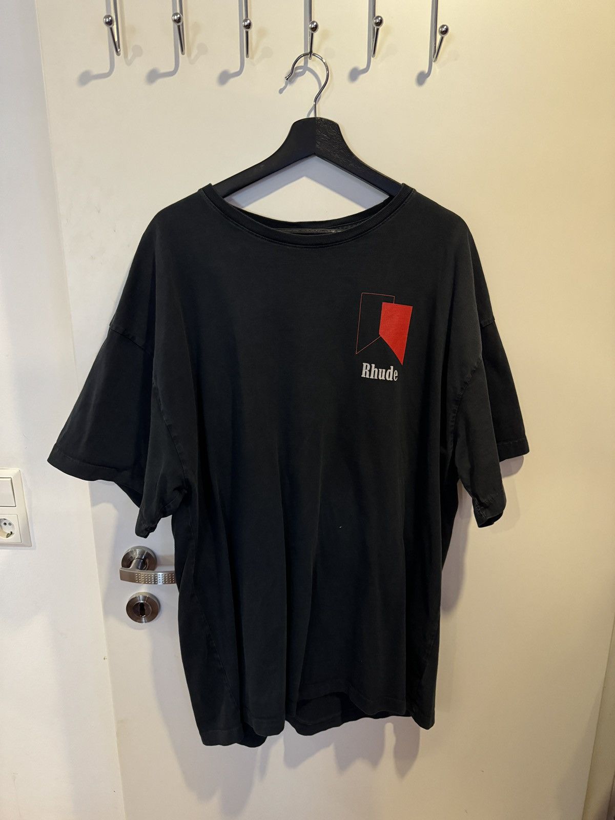 Image of Rhude Malboro Inspired Tee in Black, Men's (Size 2XL)