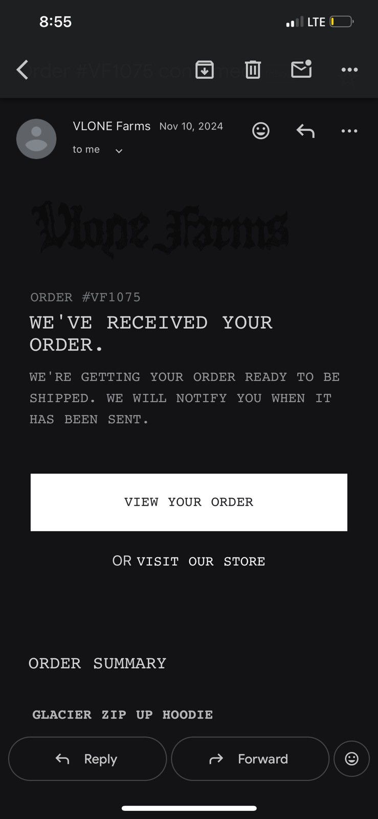 Vlone VLONE FARMS GLACIER ZIP UP Size US L / EU 52-54 / 3 - 8 Thumbnail
