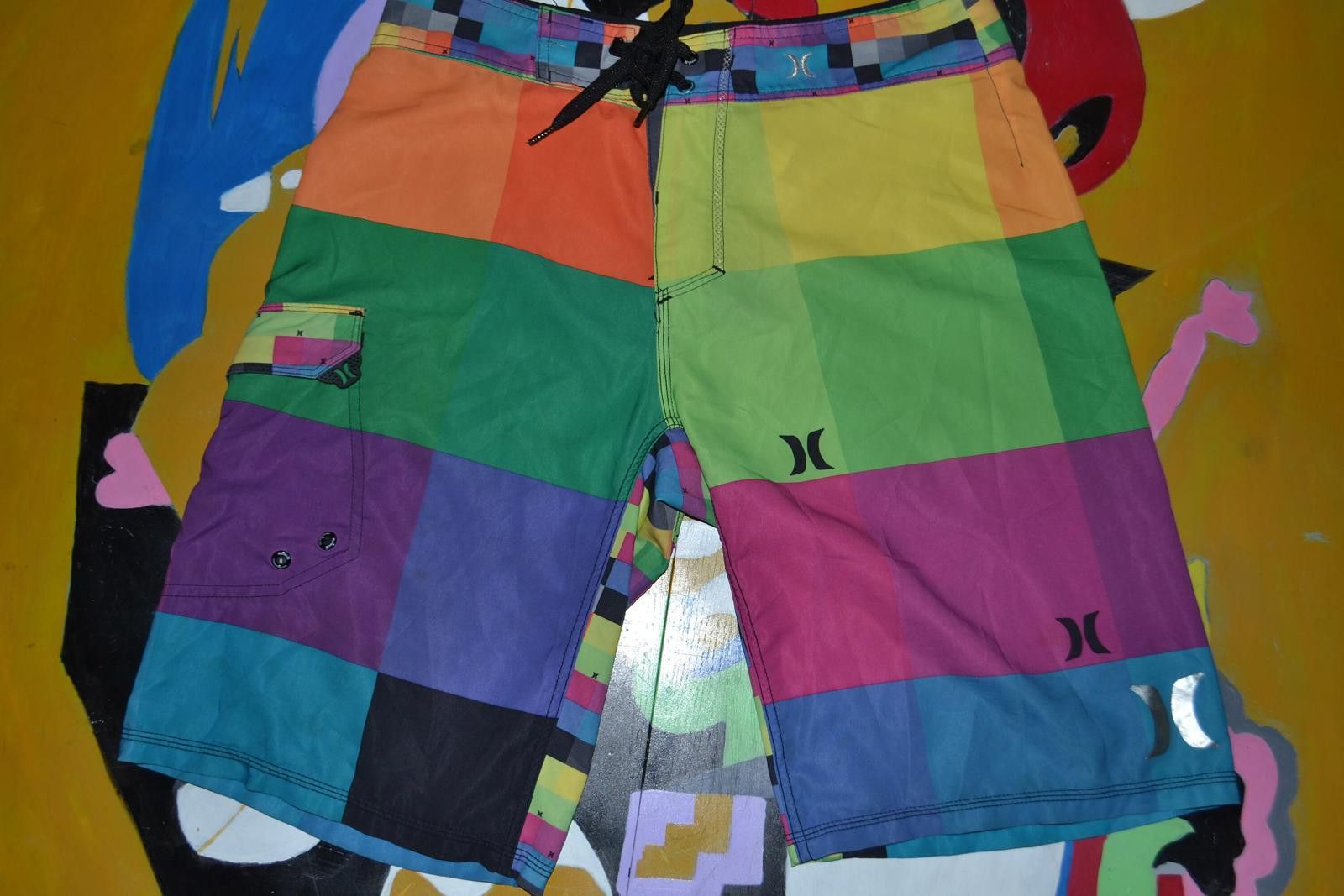Hurley Hurley Men's Colorblock Board Shorts Size US 32 / EU 48 - 2 Thumbnail