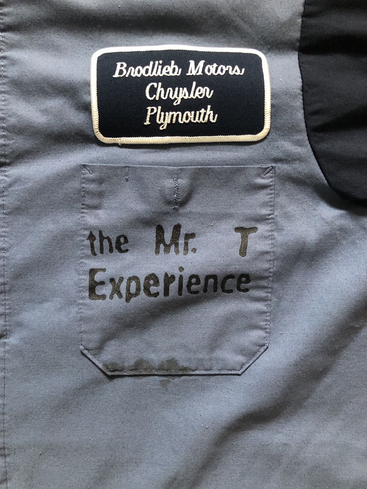 Band Tees × Vintage Mr. T Experience short sleeve work shirt Size US L / EU 52-54 / 3 - 3 Thumbnail