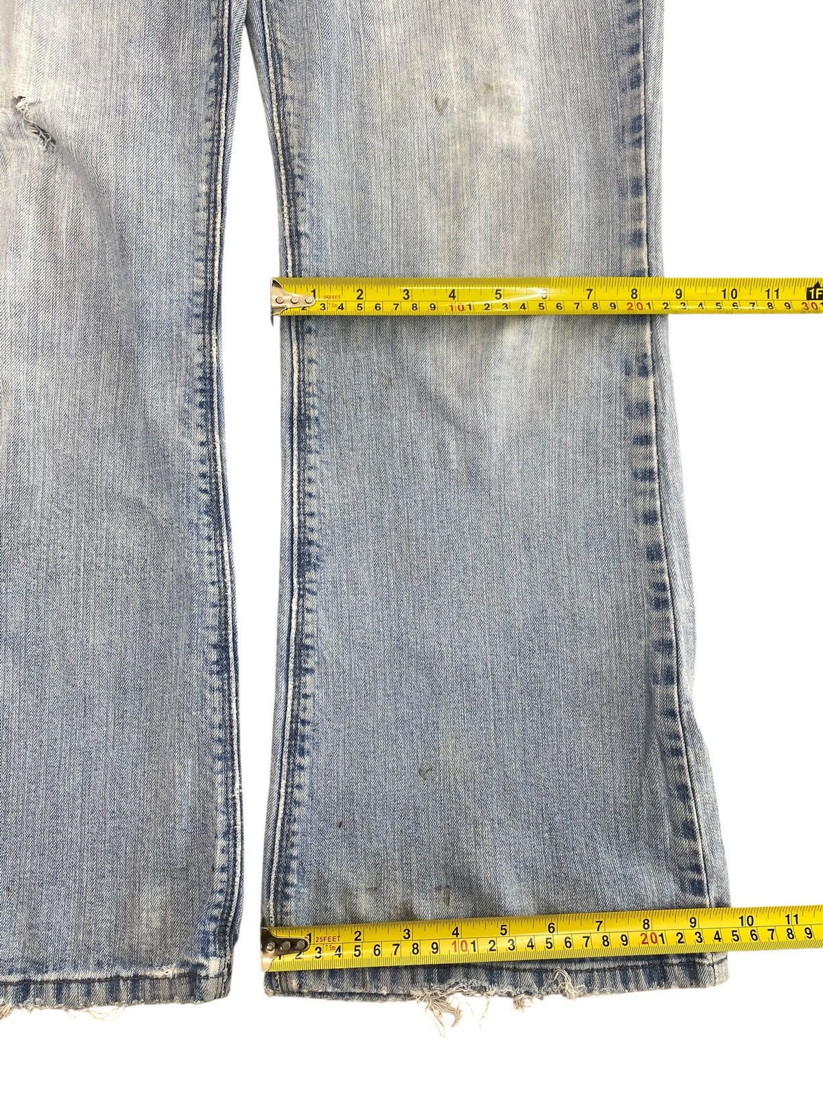 Levi's Vintage YTK Levi’s Hairy Leg Flare Soft Jeans Size US 31 - 10 Thumbnail