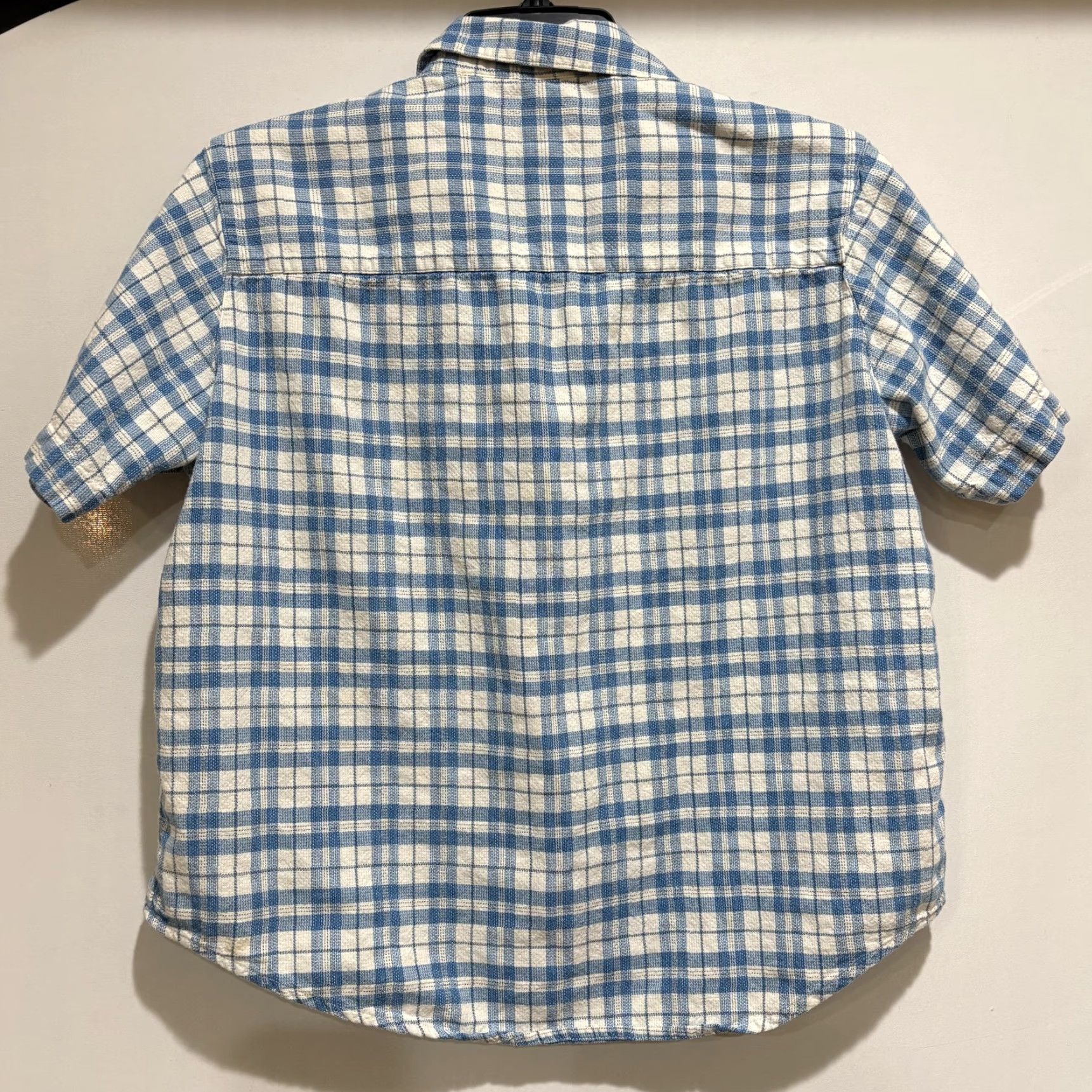 Eddie Bauer VINTAGE Eddie Bauer Shirt Petite M Blue White Plaid Button Front Top 90s Womens Cute Preppy Casual Size M / US 6-8 / IT 42-44 - 6 Thumbnail