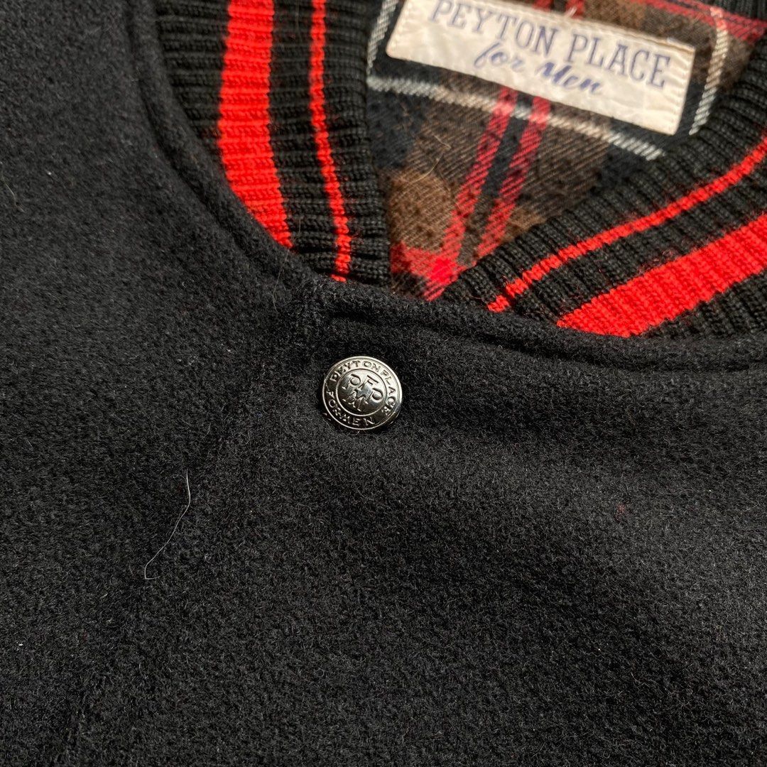 PPFM × Vintage Vintage PPFM Peyton Place Embroidered Varsity Jacket Size US L / EU 52-54 / 3 - 6 Thumbnail