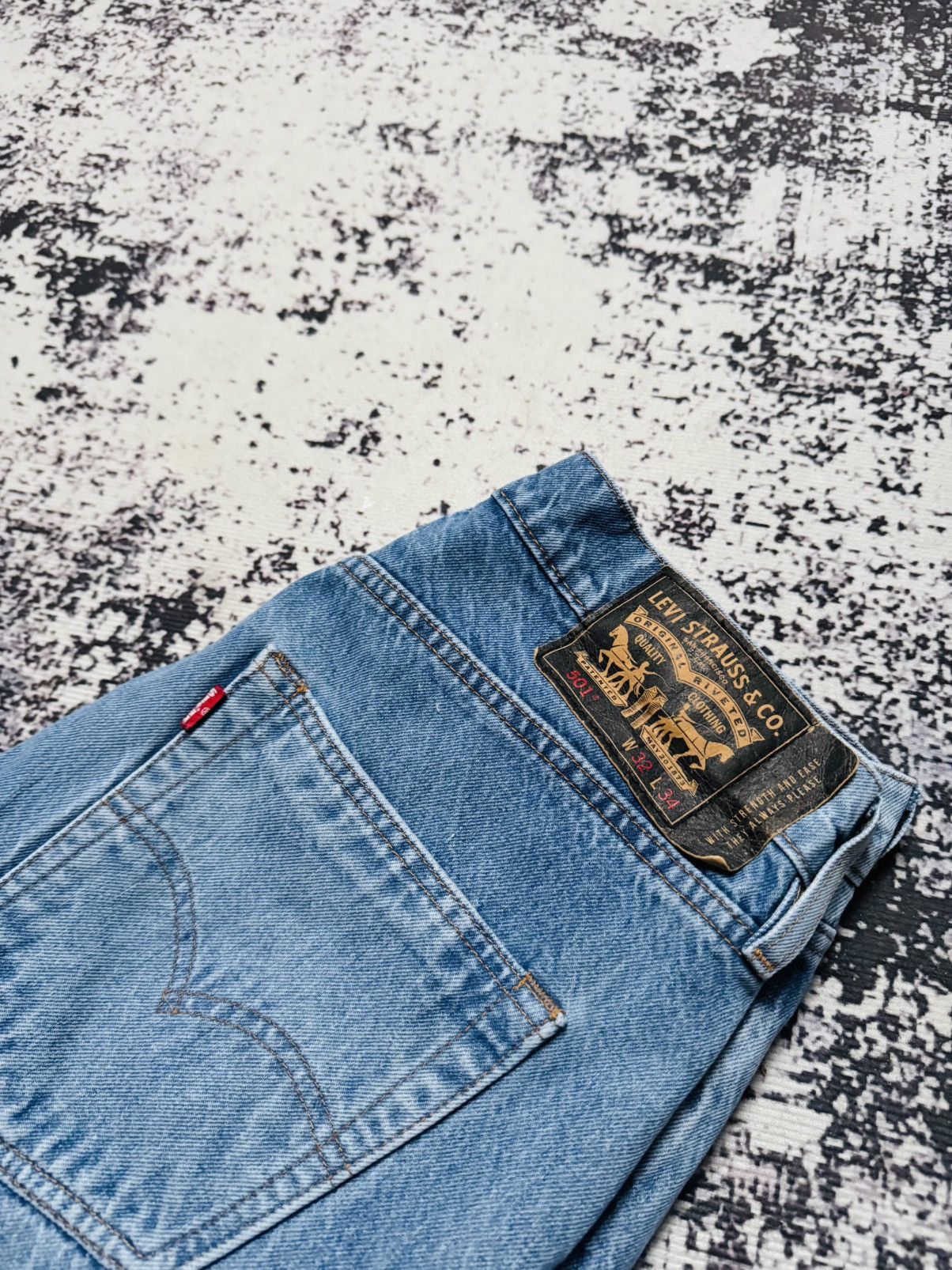 Levi's Made & Crafted × Levi's Vintage Clothing × Vintage Levis Vintage Clothing 501 Selvedge Selvage Denim Jeans 32 Size US 32 / EU 48 - 5 Thumbnail