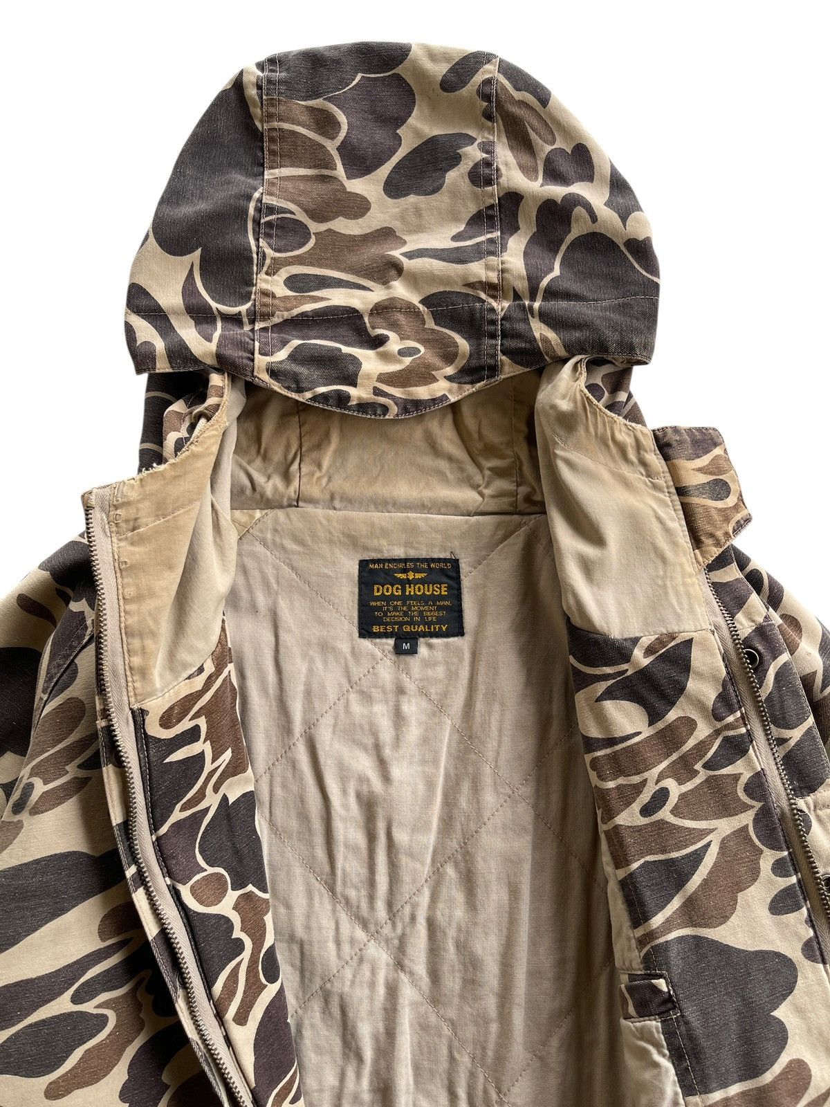 90s Duck Camo Hunting Jacket