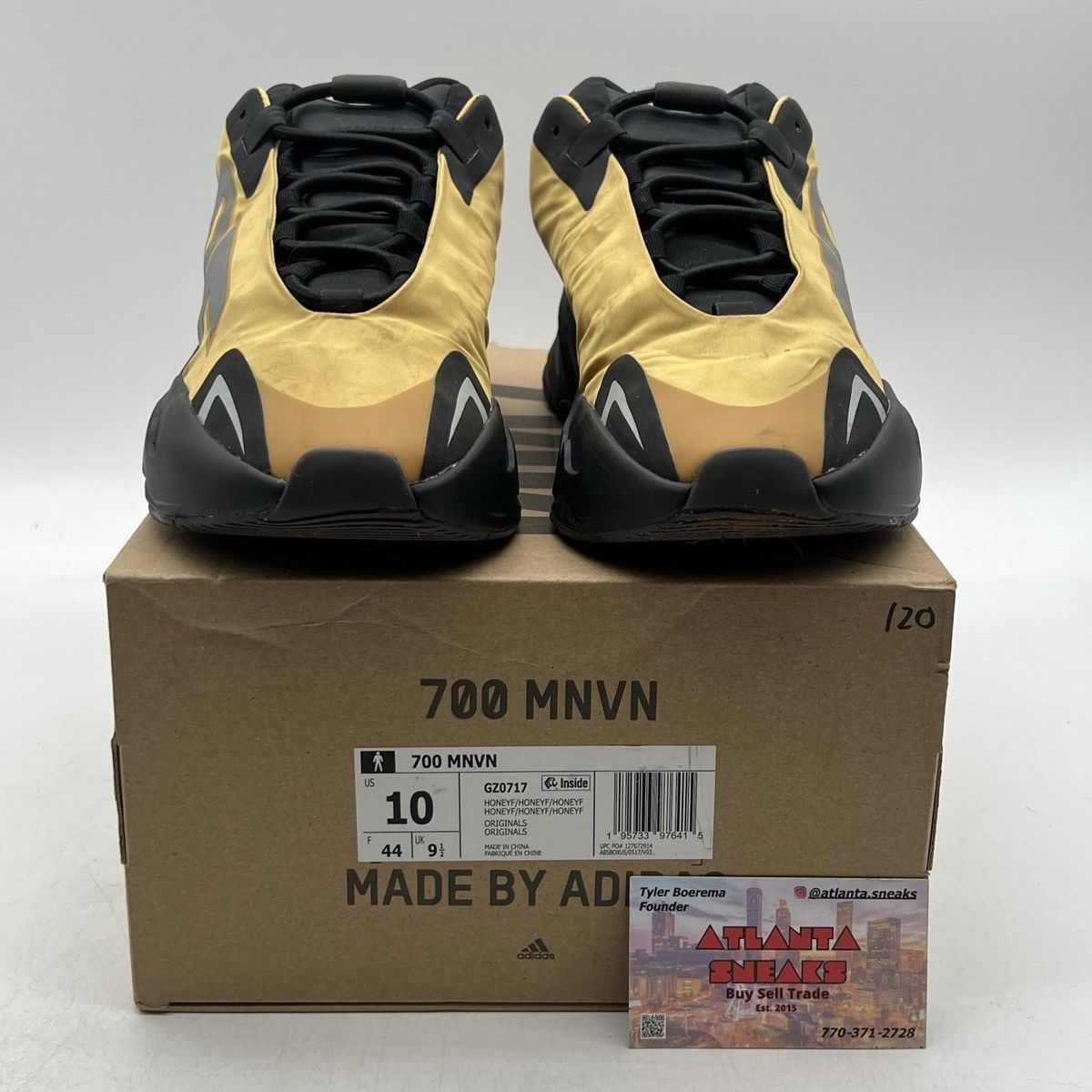 Adidas Yeezy boost 700 honey flux Size US 10 / EU 43 - 2 Thumbnail