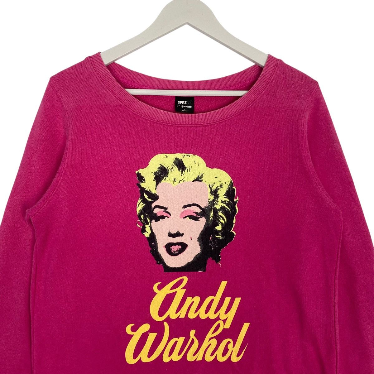 Other Vintage SPRZNY keith Haring Crewneck Sweatshirt Pink Size L Size US L / EU 52-54 / 3 - 4 Thumbnail