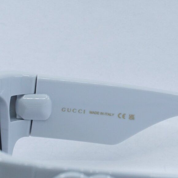 Gucci Gucci GG1545S 003 Sunglasses Light Grey Square Frame, Grey Size ONE SIZE - 5 Thumbnail