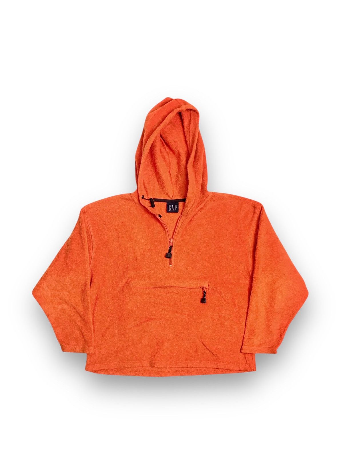 Gap Y2K GAP Kangaroo Pocket Vintage Fleece Anorak Size US M / EU 48-50 / 2 - 1 Thumbnail