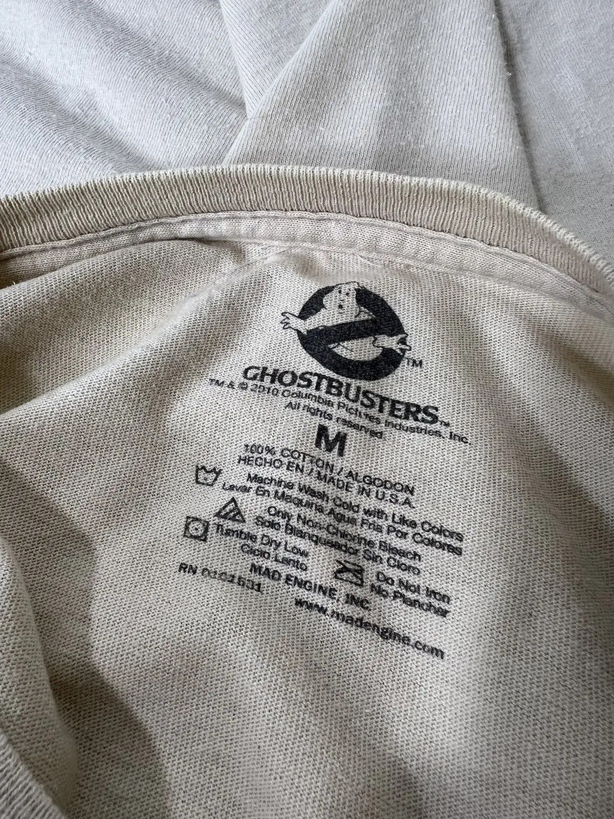 Band Tees × Vintage Vintage Ghostbusters T-shirt Size US M / EU 48-50 / 2 - 4 Thumbnail