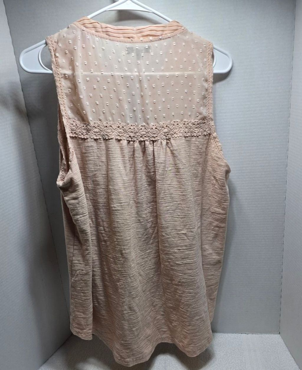 The Unbranded Brand Women's forCynthia Beige Sleeveless Tank Top XL Size XL / US 12-14 / IT 48-50 - 7 Thumbnail