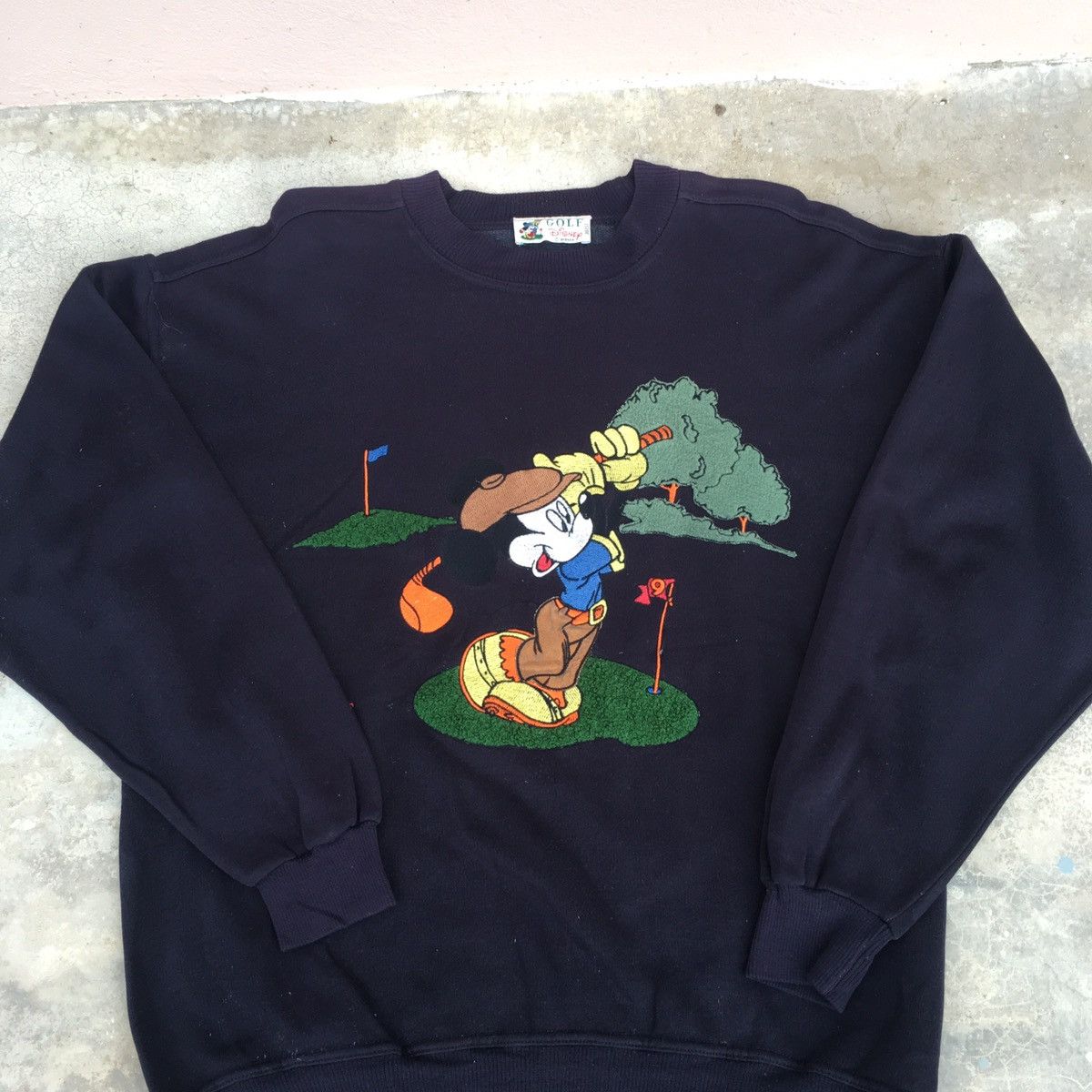Disney × Mickey Mouse × Vintage Vintage Disney Golf Made in Italy Size US L / EU 52-54 / 3 - 4 Thumbnail