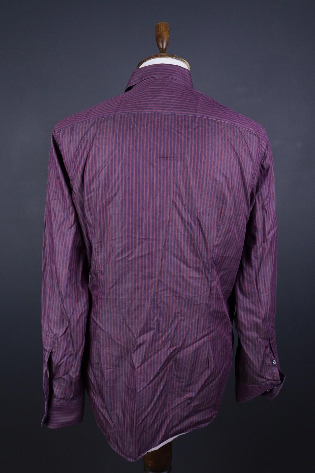 Eton Eton Contemporary Vintage Stripe Button Shirt Size 41 16 Size US L / EU 52-54 / 3 - 5 Thumbnail