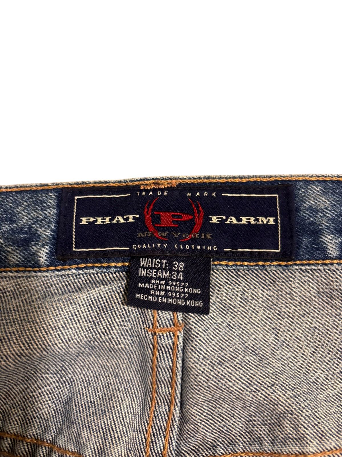 Phat Farm Phat Farm Men's 38x34 Carpenter Denim Jeans Y2K Vintage Bagy Size US 38 / EU 54 - 11 Thumbnail