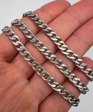 Sterling Silver × Vintage Vintage Sterling Silver 925 Chain Necklace Signed 29.4g Size ONE SIZE - 8 Thumbnail