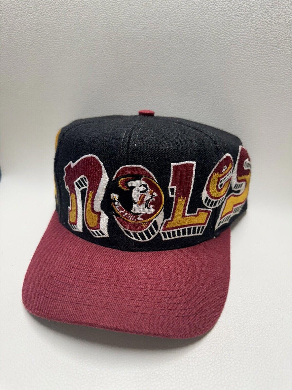 Top Of The World Vintage NCAA Florida State Seminoles FSU Tow SnapBack Hat Size ONE SIZE - 3 Thumbnail