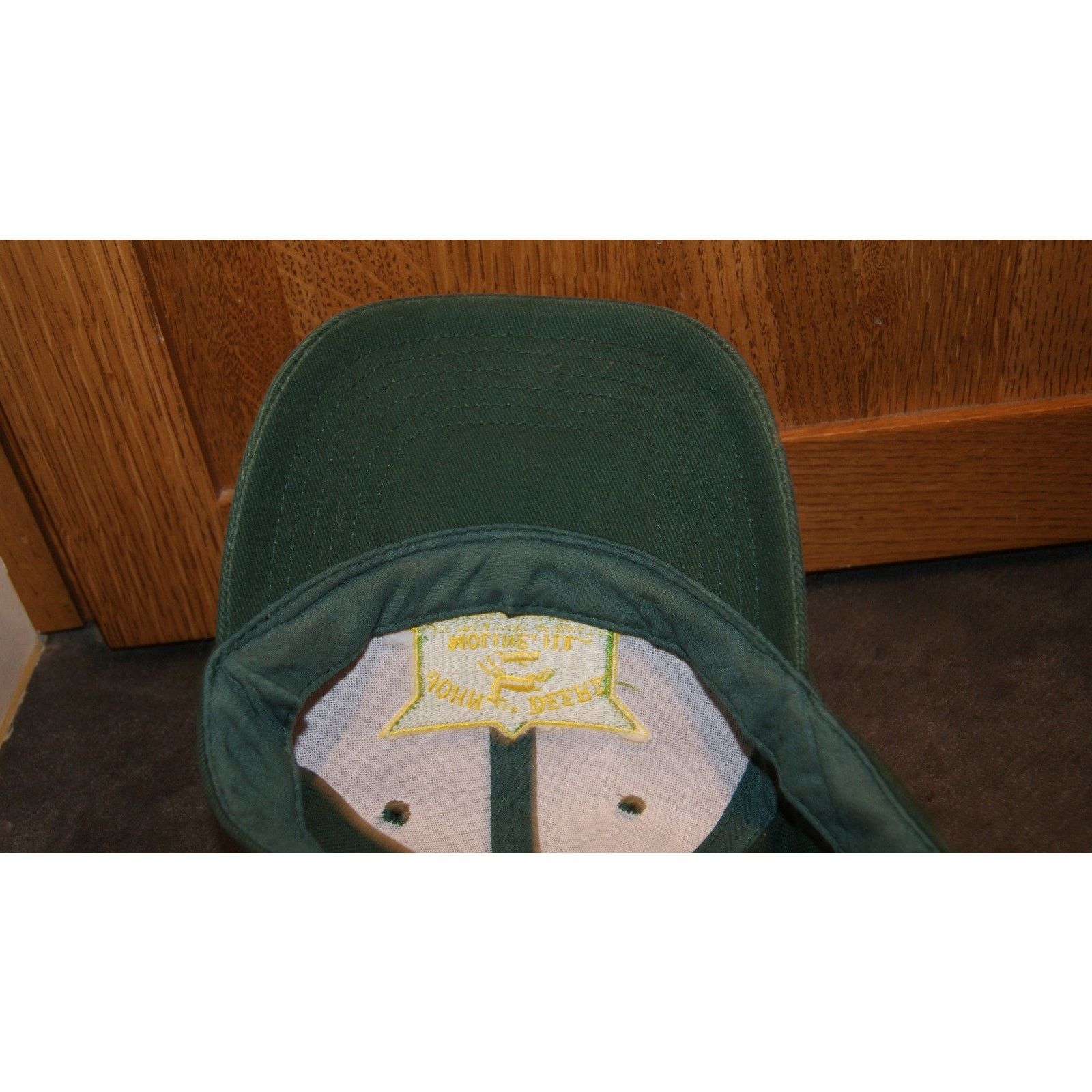 John Deere John Deere Moline Illinois Gearbox Outdoor Tractor Hat Cap Size ONE SIZE - 7 Thumbnail