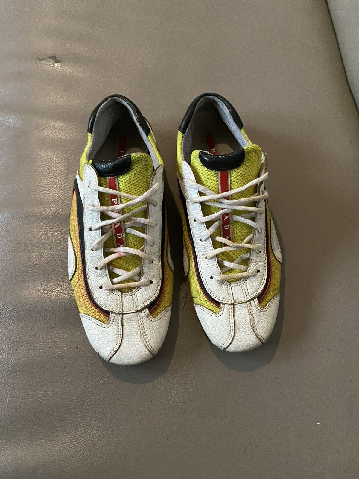 Prada Vintage prada montecarlo sneakers Size US 7 / EU 40 - 9 Thumbnail