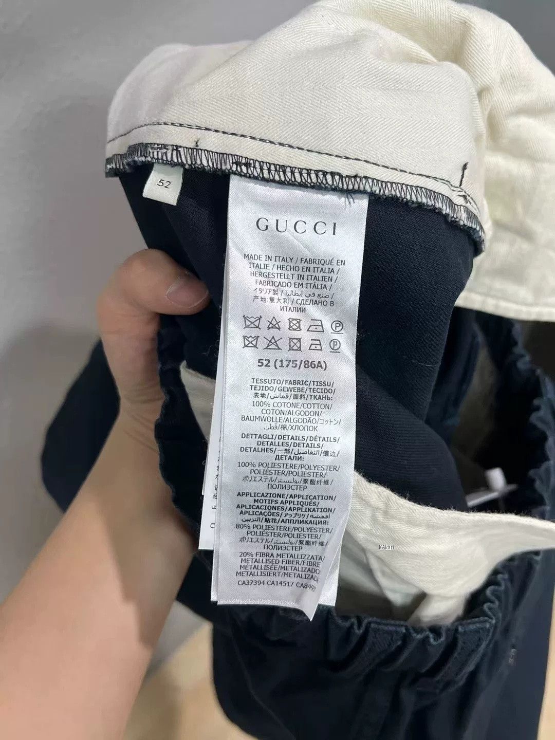 Gucci Gucci Slogan Stripe Shorts Size US 36 / EU 52 - 4 Thumbnail