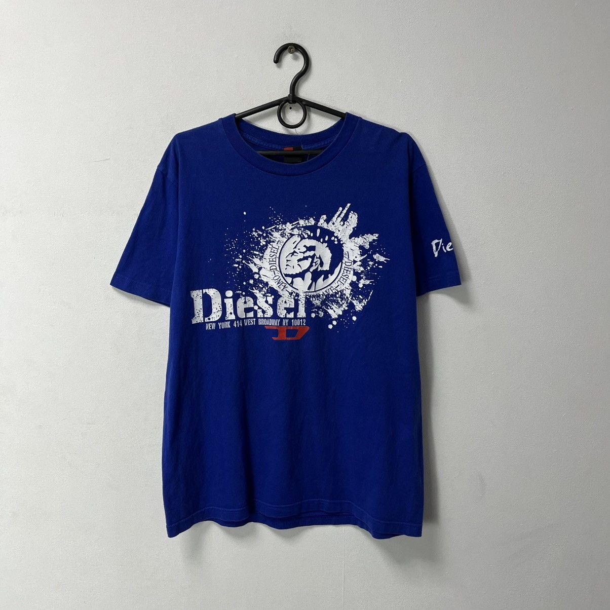 Diesel Vintage Diesel T-Shirt Big Logo Style Y2k Size US M / EU 48-50 / 2 - 1 Thumbnail