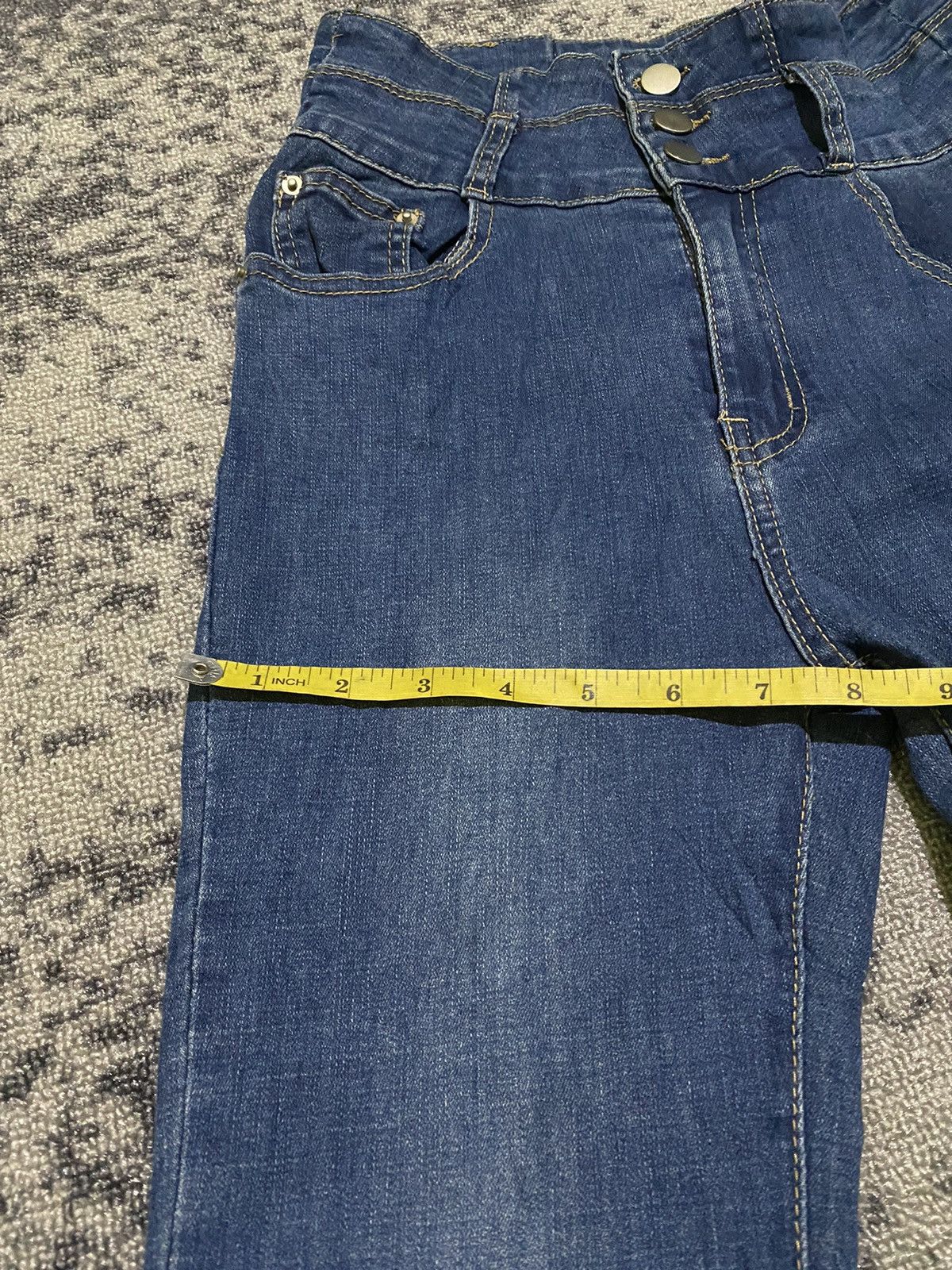 Hysteric Glamour × Japanese Brand Y2k Anap ifsixwasnine flare Jeans Size 26" / US 2 / IT 38 - 12 Thumbnail