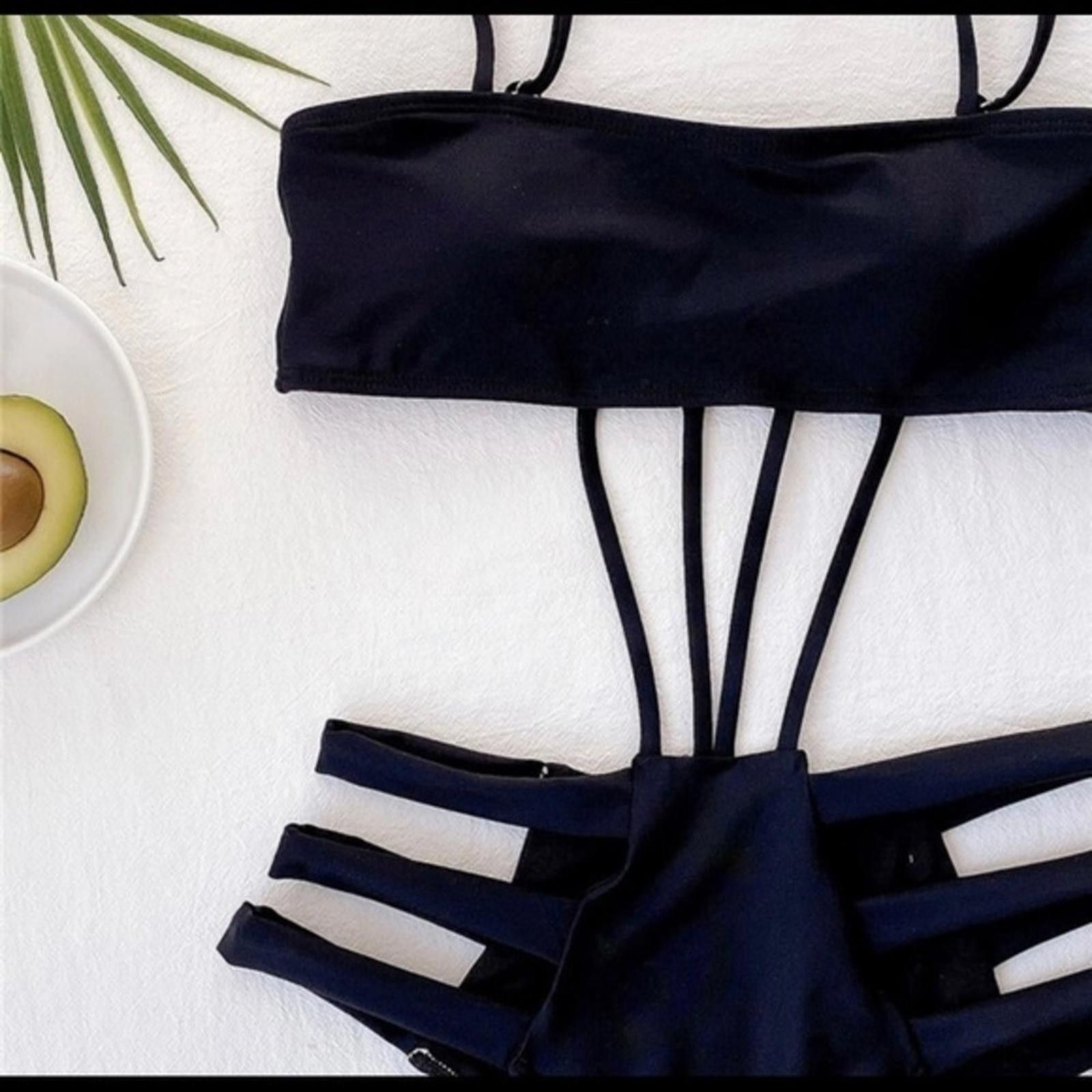 Designer Super Strappy Swim Suit NWT Size ONE SIZE - 2 Thumbnail