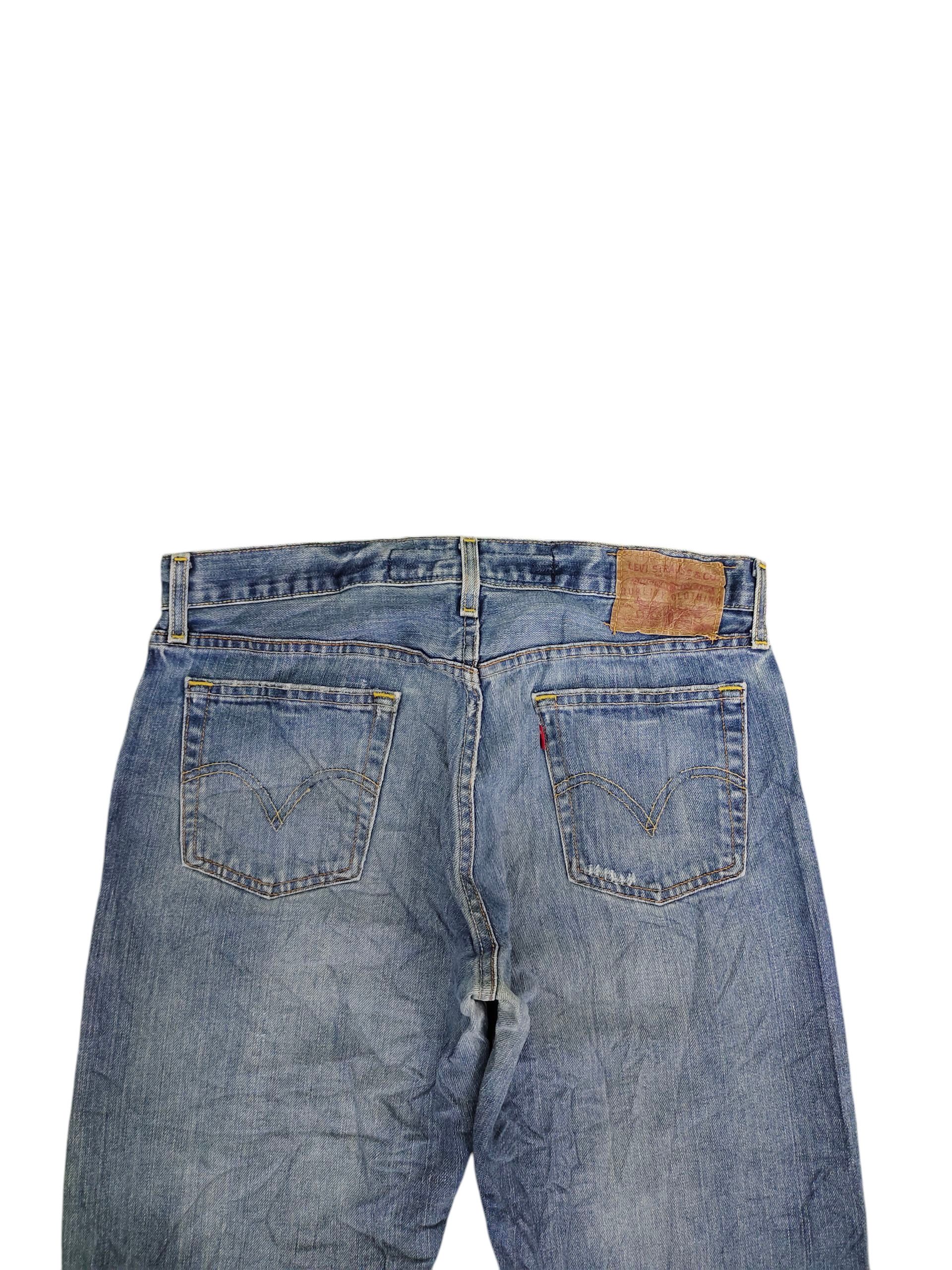 If Six Was Nine Flare Jeans Levis 527 Low Boot Cut Denim Distress Faded Size US 34 / EU 50 - 9 Thumbnail
