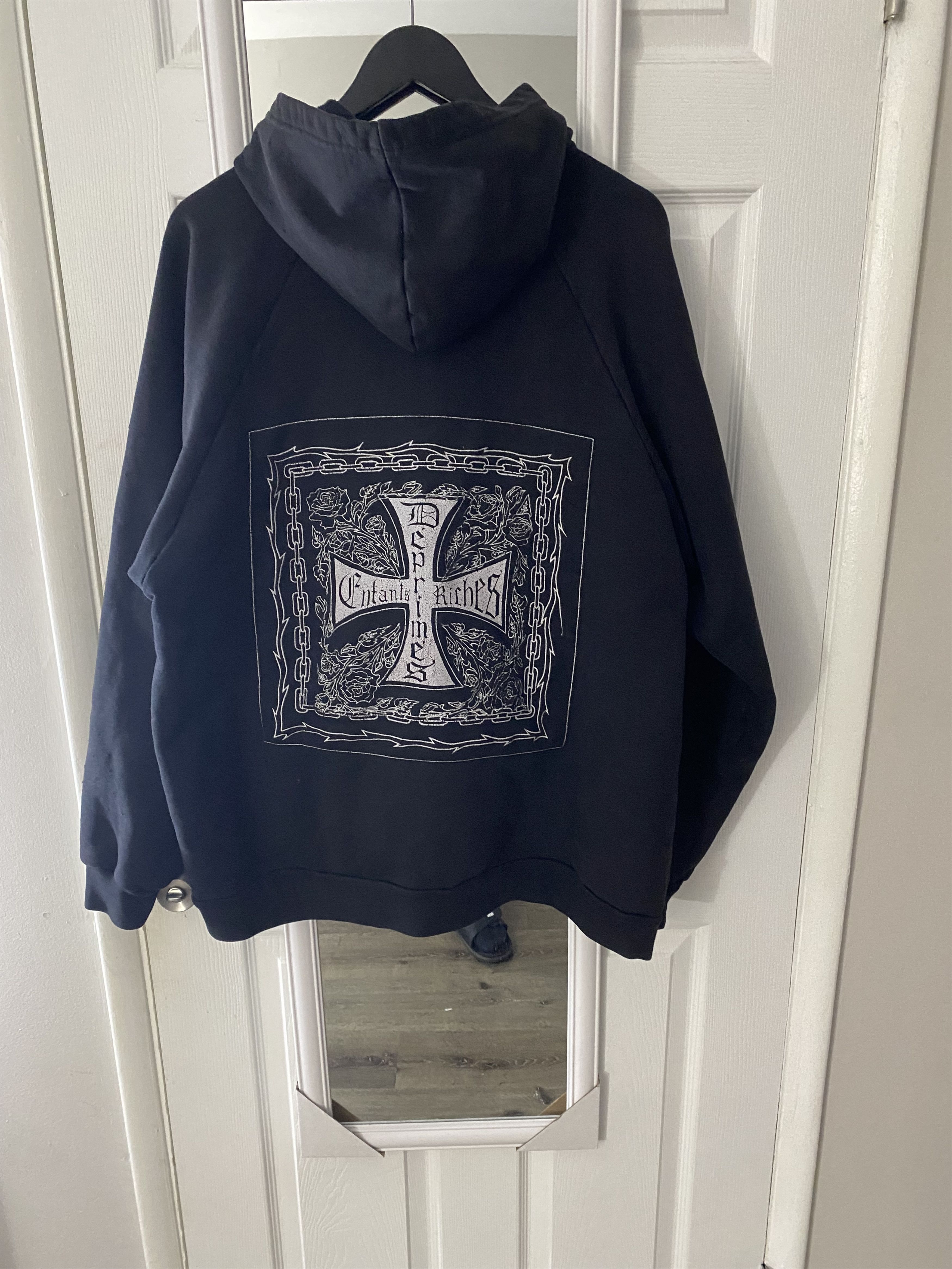 Enfants Riches Deprimes ERD Iron Cross Hoodie Size US XL / EU 56 / 4 - 2 Thumbnail