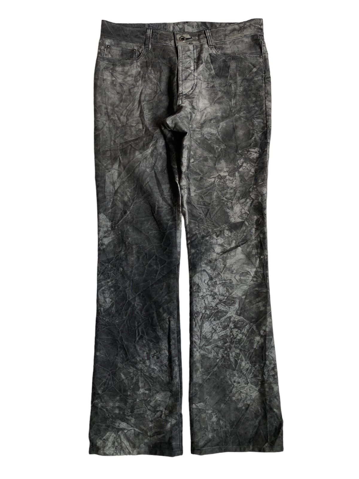 5351 POUR LES HOMMES 咬ま ケミカルブリーチskinny GRAY