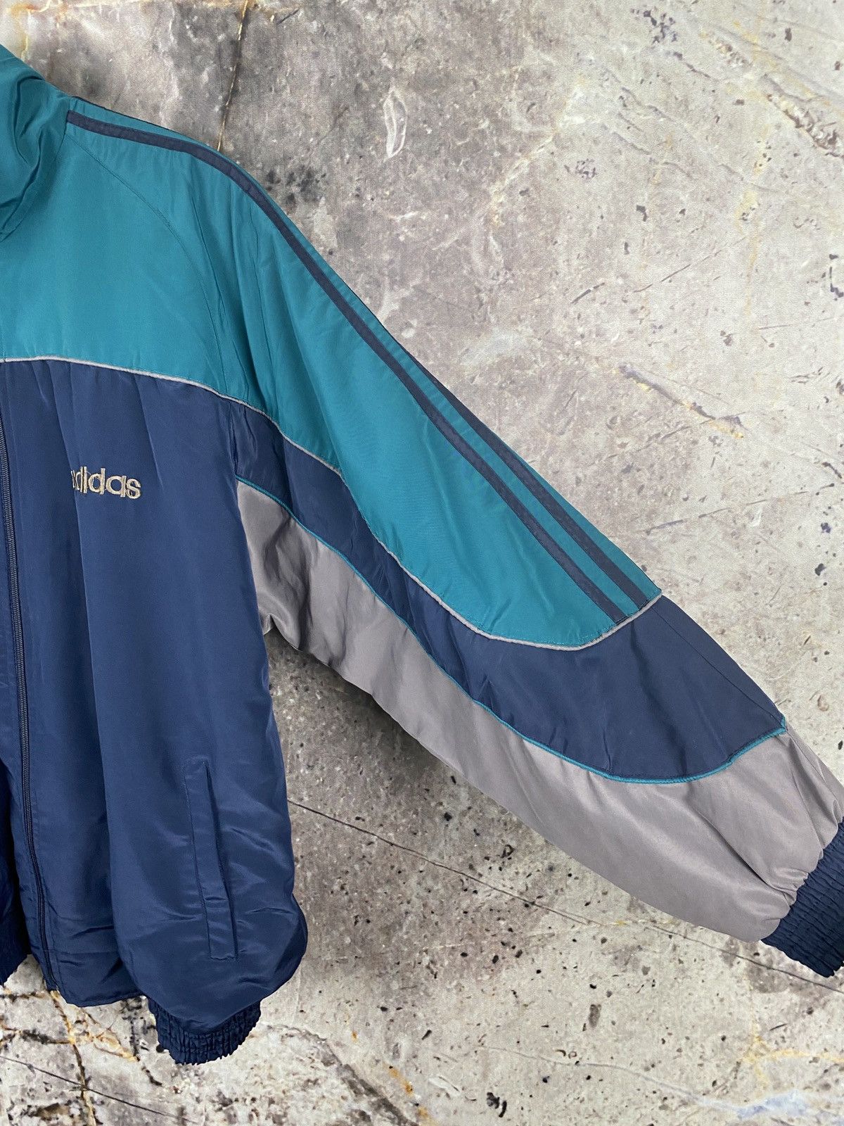 Adidas × Vintage Men’s Adidas Jacket Vintage Streetwear Size Large Size US L / EU 52-54 / 3 - 7 Thumbnail